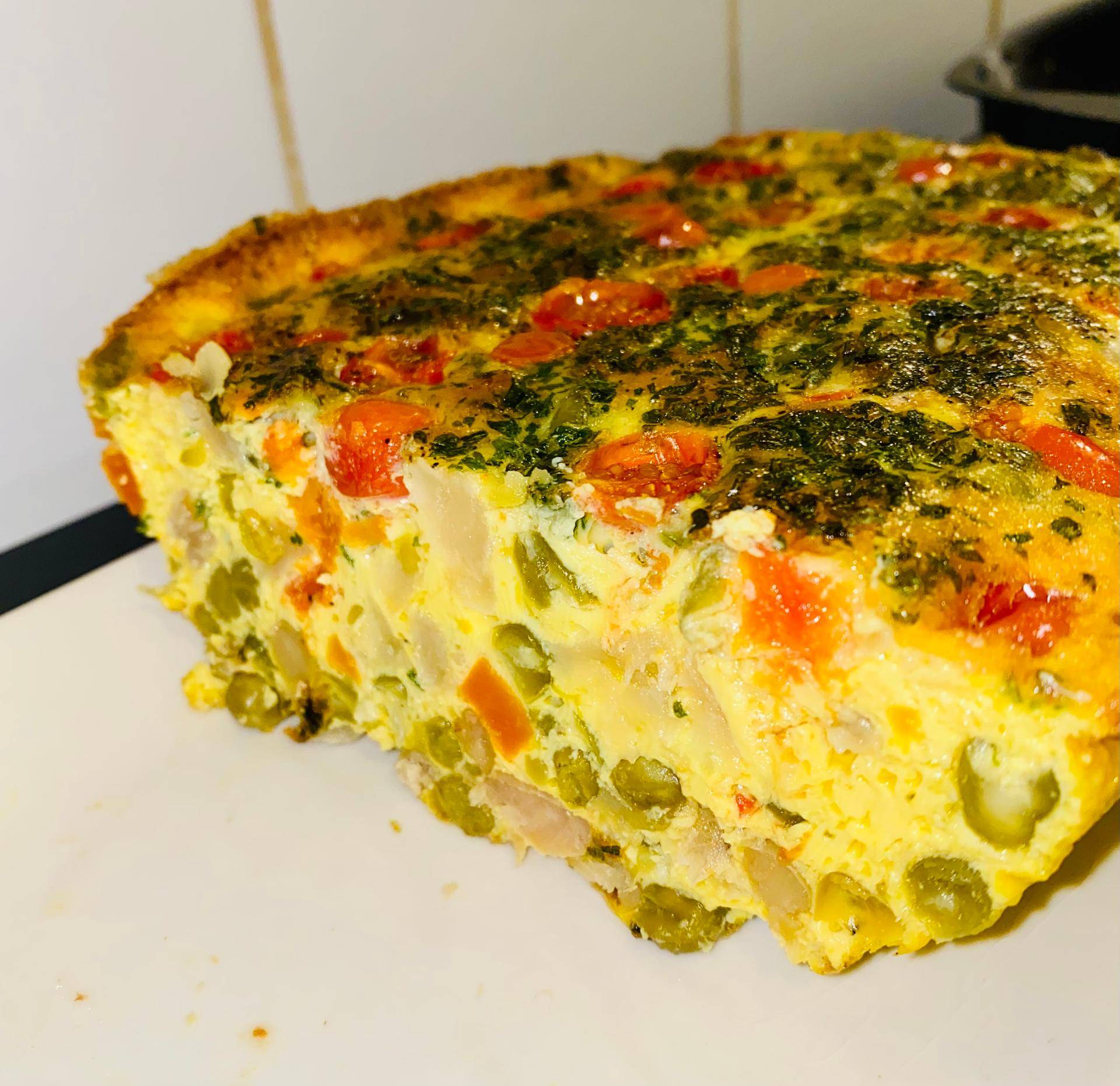 Flan aux légumes de Macédoine - Recette Cake Factory | Tefal