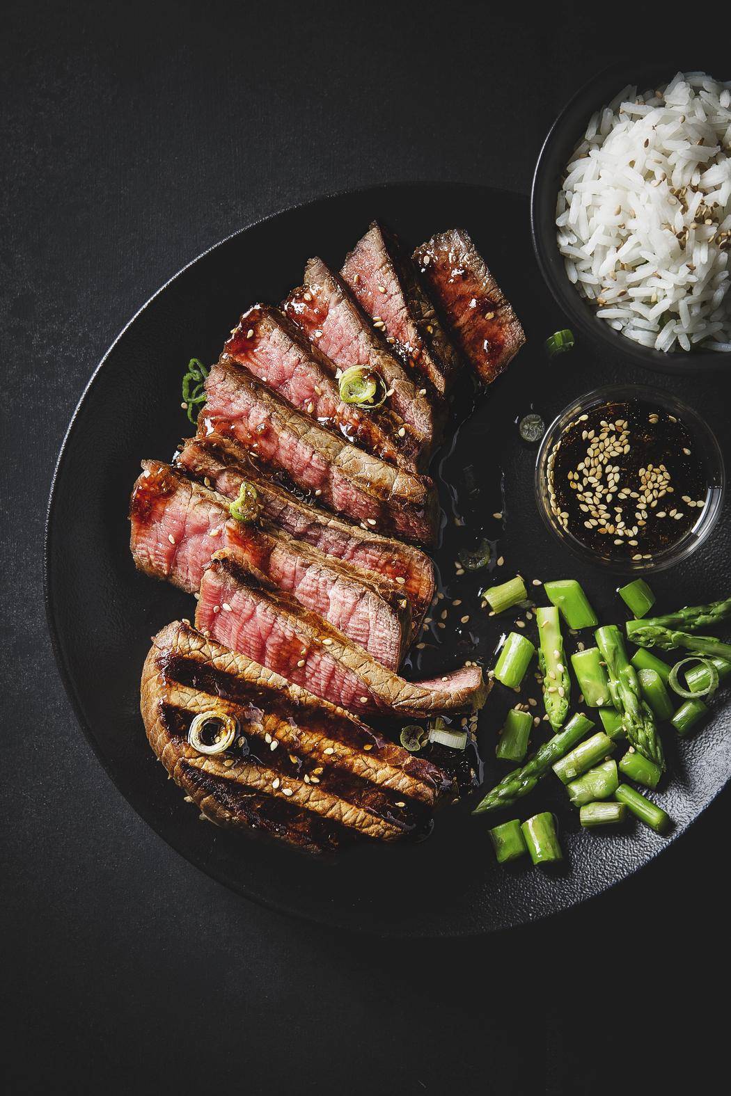 Steaks de bœuf marinés à l’asiatique - Recette OptiGrill + | Tefal