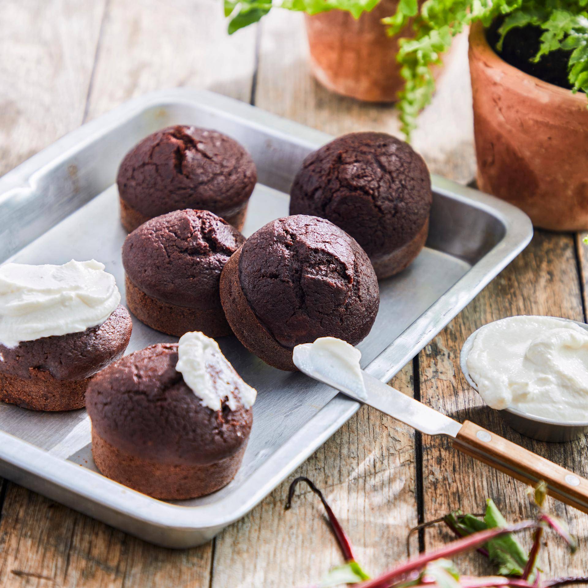 Cupcakes à la betterave - Recette Cake Factory | Tefal