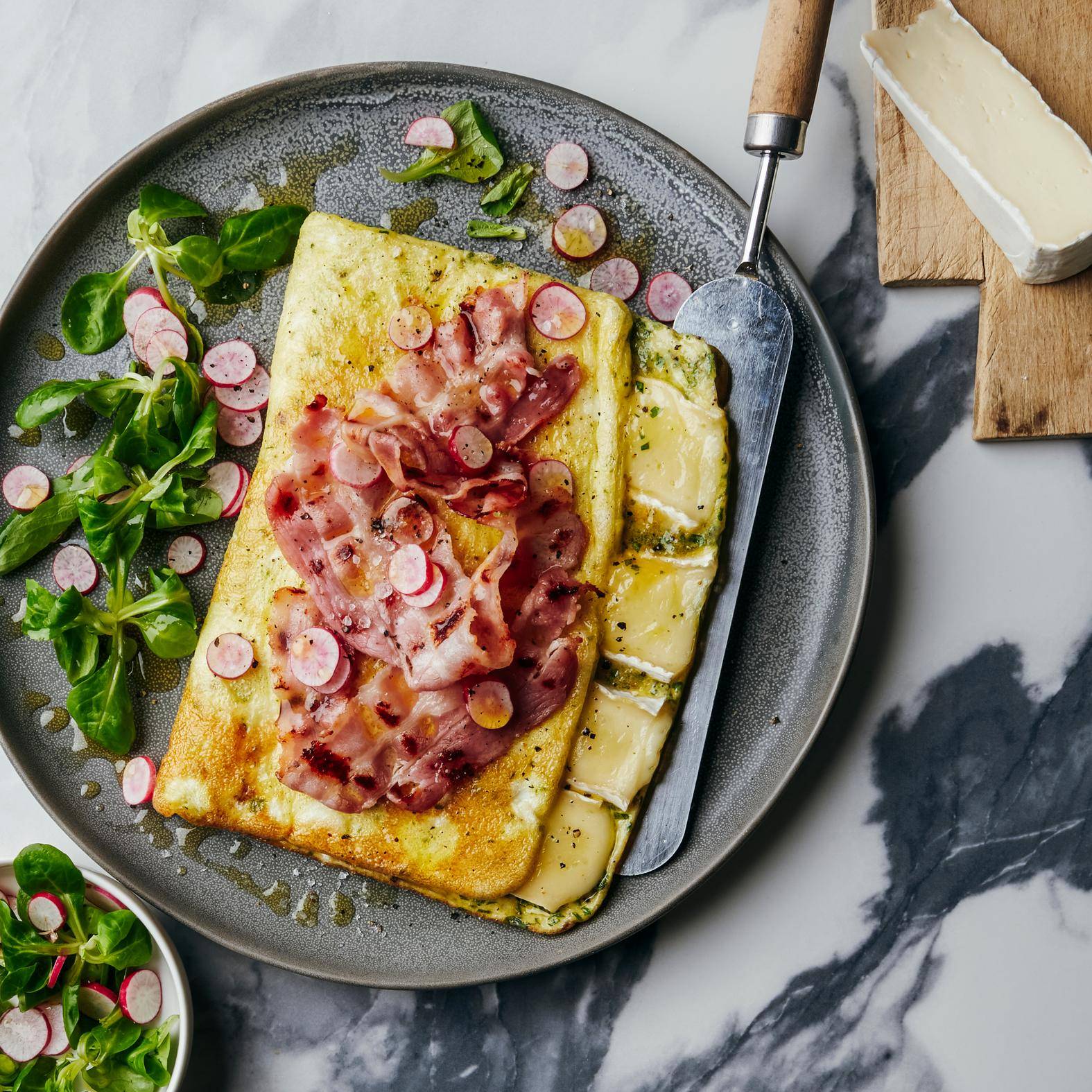 Omelet met brie en bacon - Recette OptiGrill 2in1 | Tefal