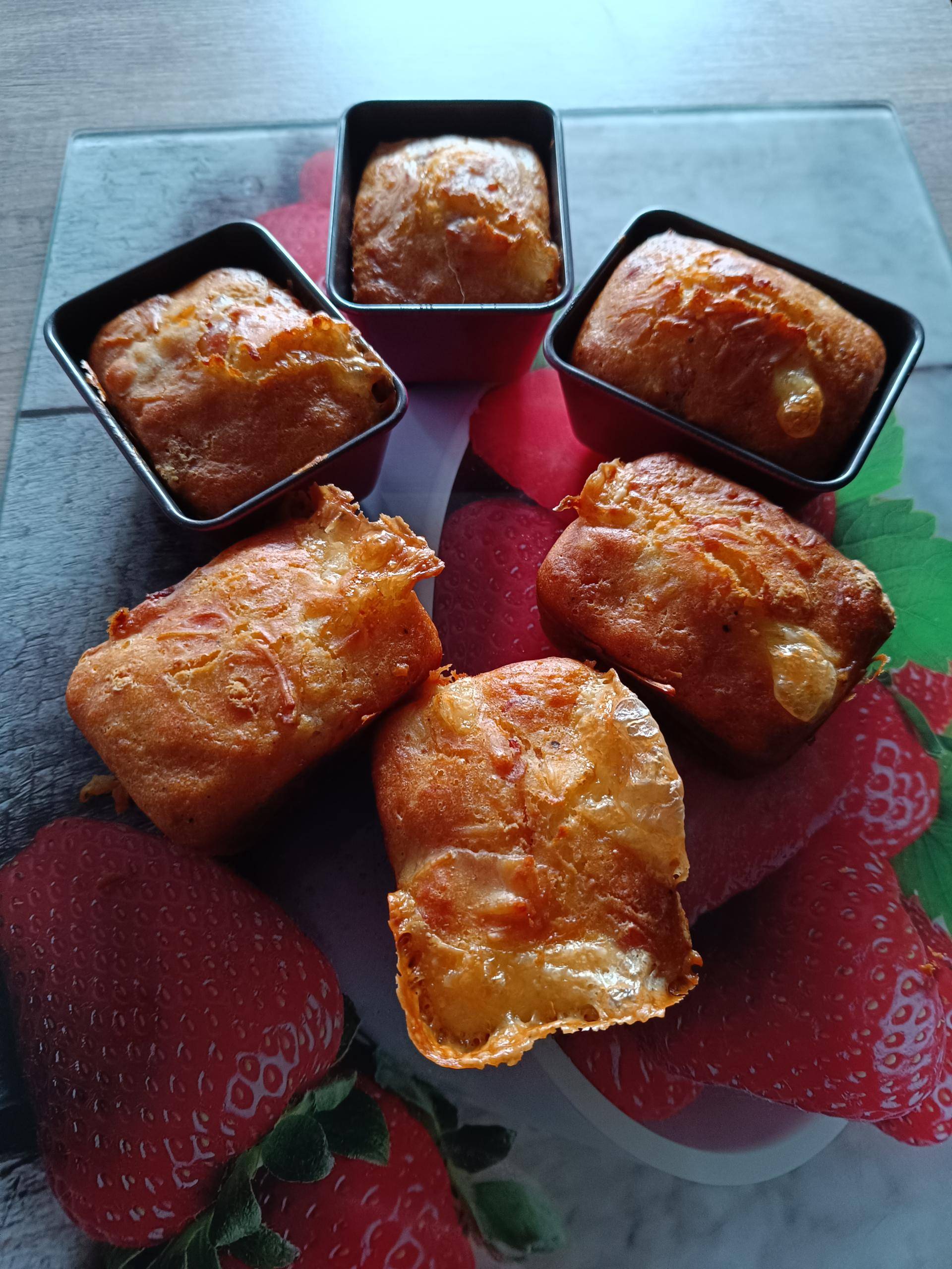 Mini Cake Reblochons Poitrine fumée - Recette Cake Factory Délices | Tefal