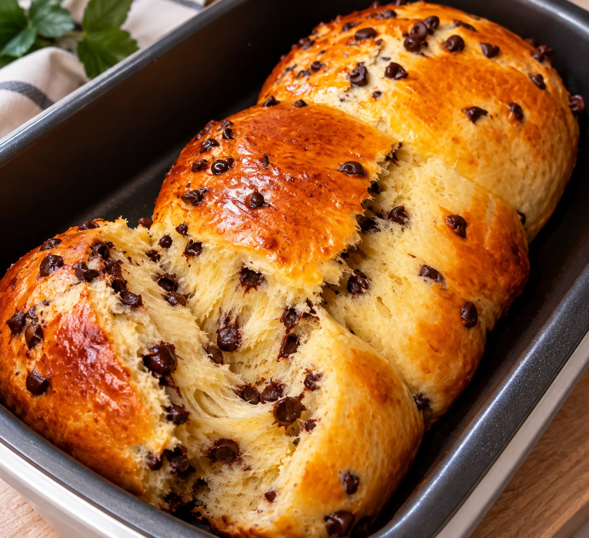 Brioche aux pépites de chocolat - Recette Cake Factory Infinity | Tefal