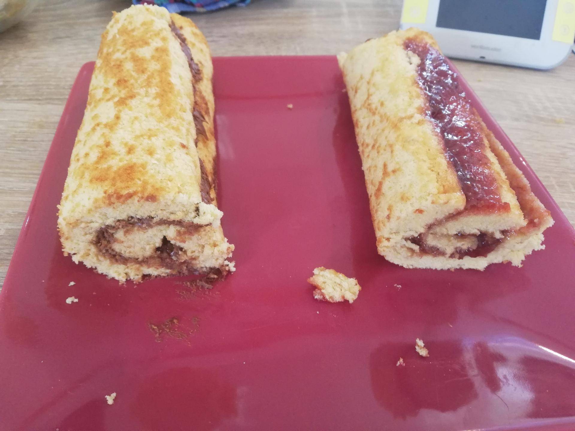 Roulé à la confiture - Recette Cake Factory | Tefal