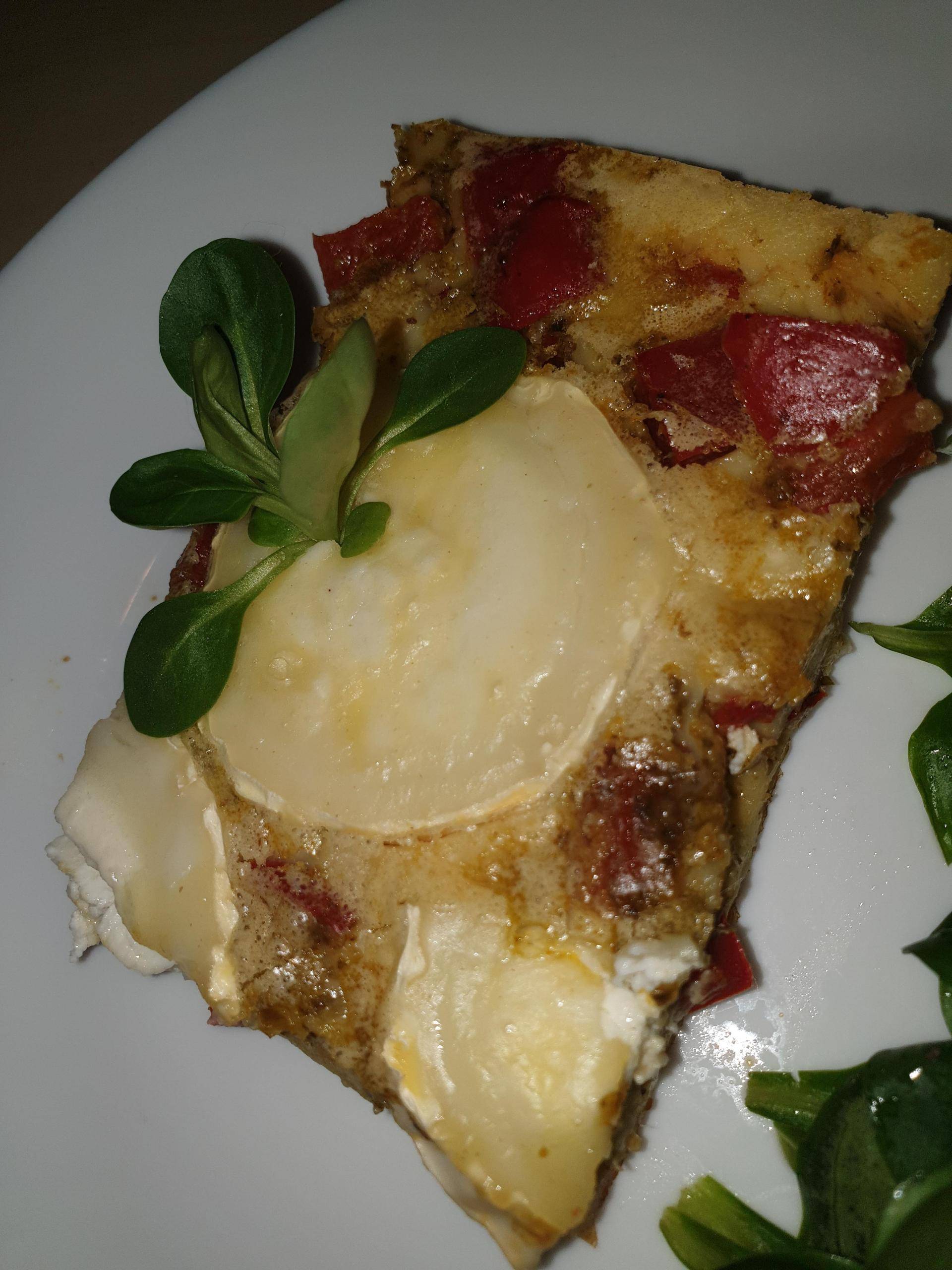CLAFOUTIS POIVRON CHEVRE PESTO - Recette Cake Factory | Tefal