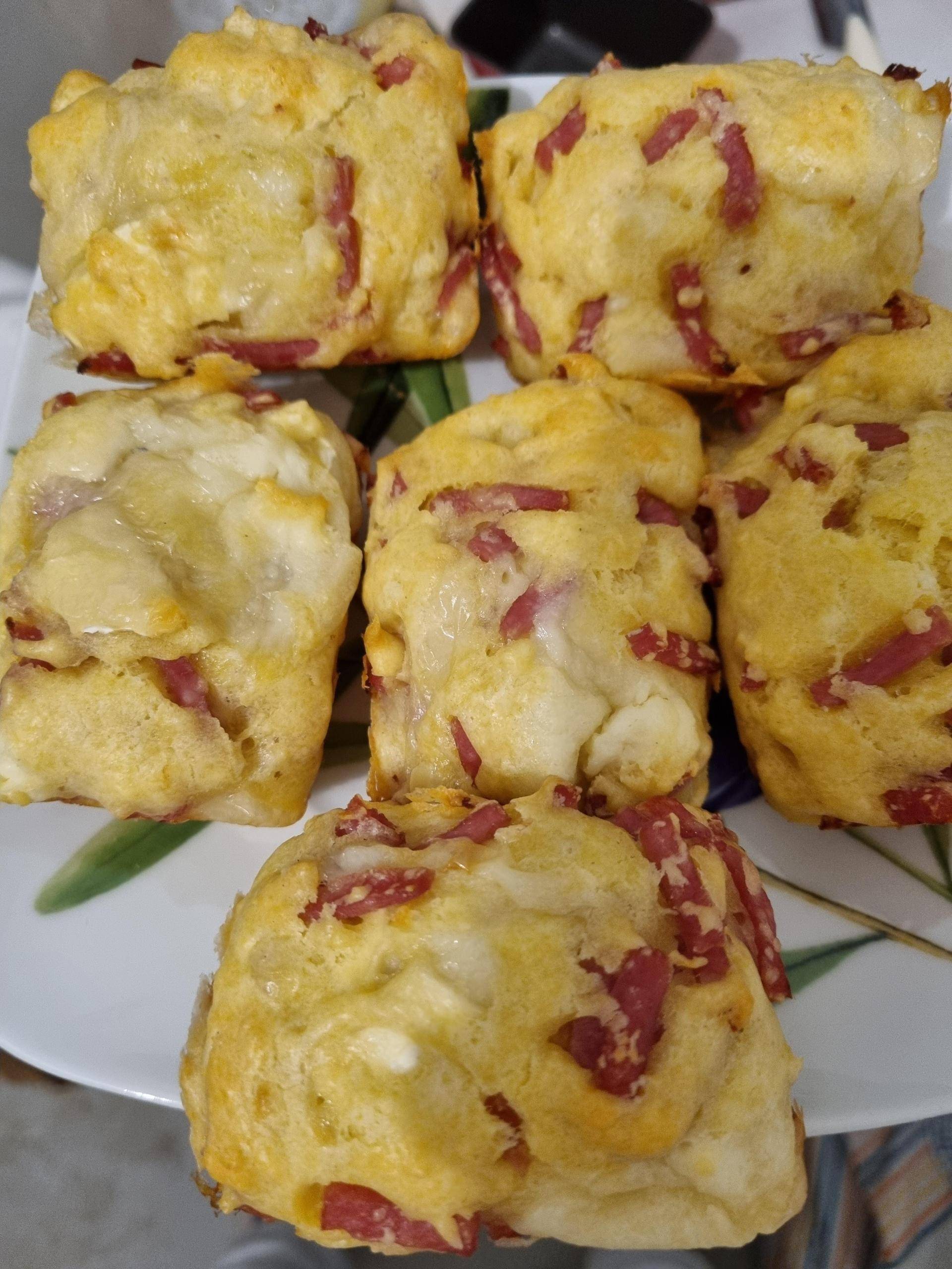 Mini cakes jambon-chèvre - Recette Cake Factory Délices | Tefal