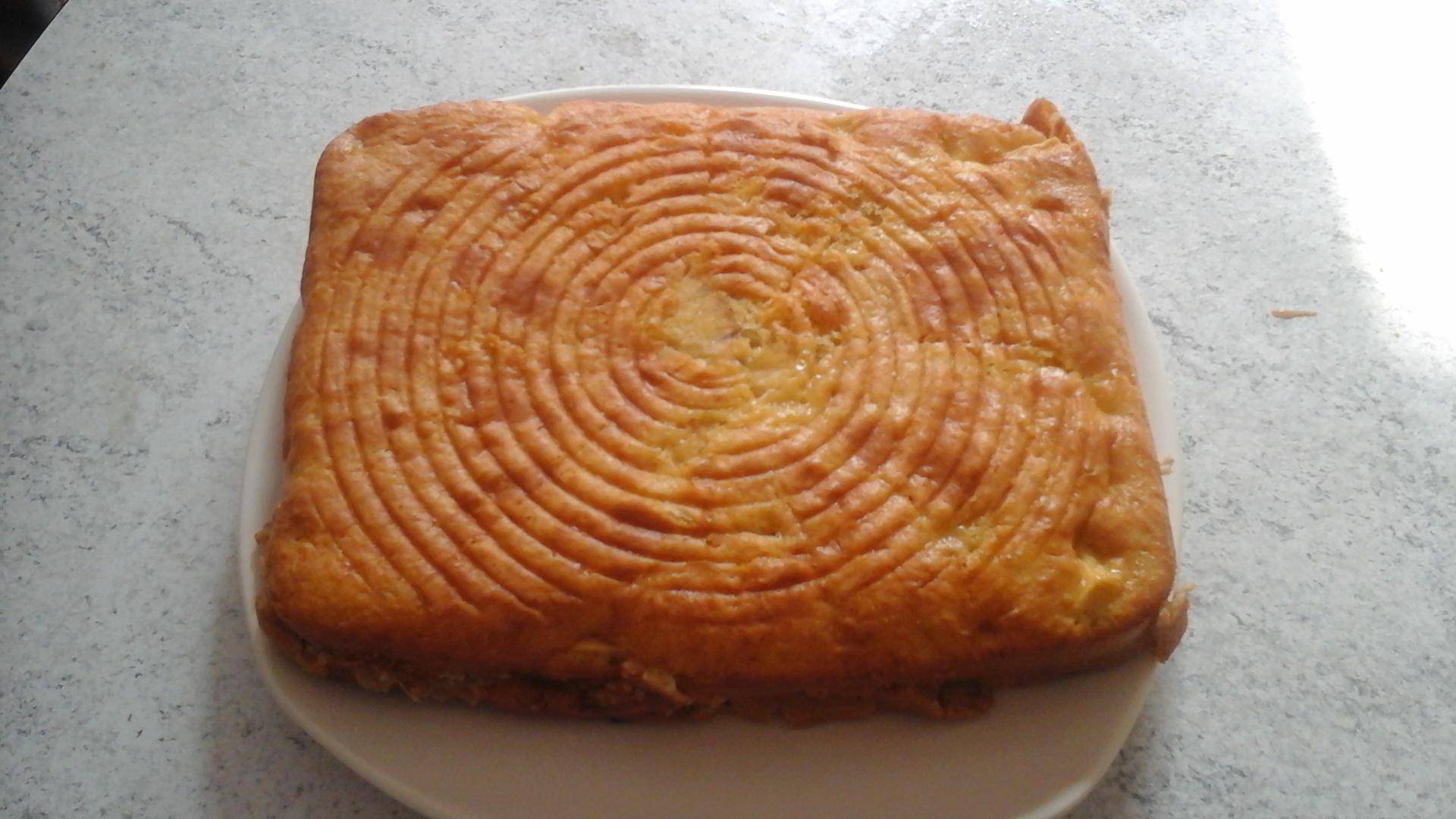 gâteau rhubarbe pomme mascarpone - Recette Cake Factory | Tefal