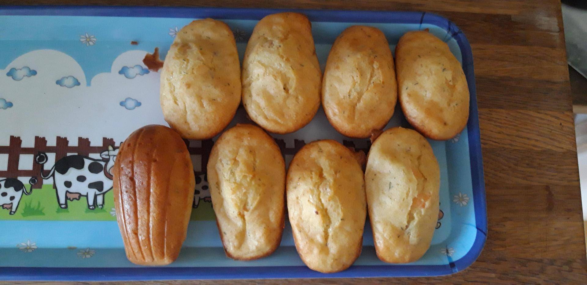 Madeleine saumon de Roxannne - Recette Cake Factory | Tefal