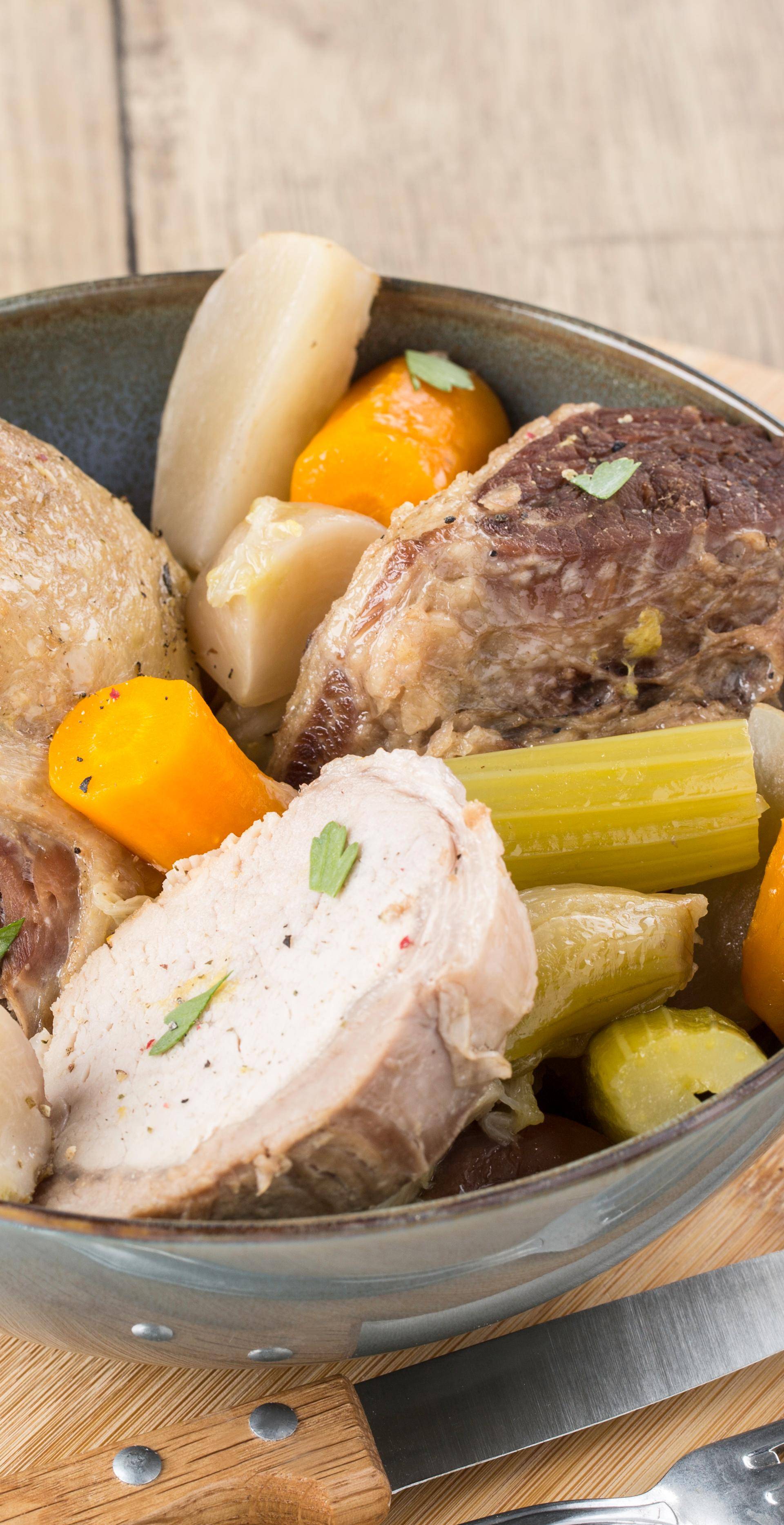 Saucisse et légumes d'hiver - Recette undefined | Tefal