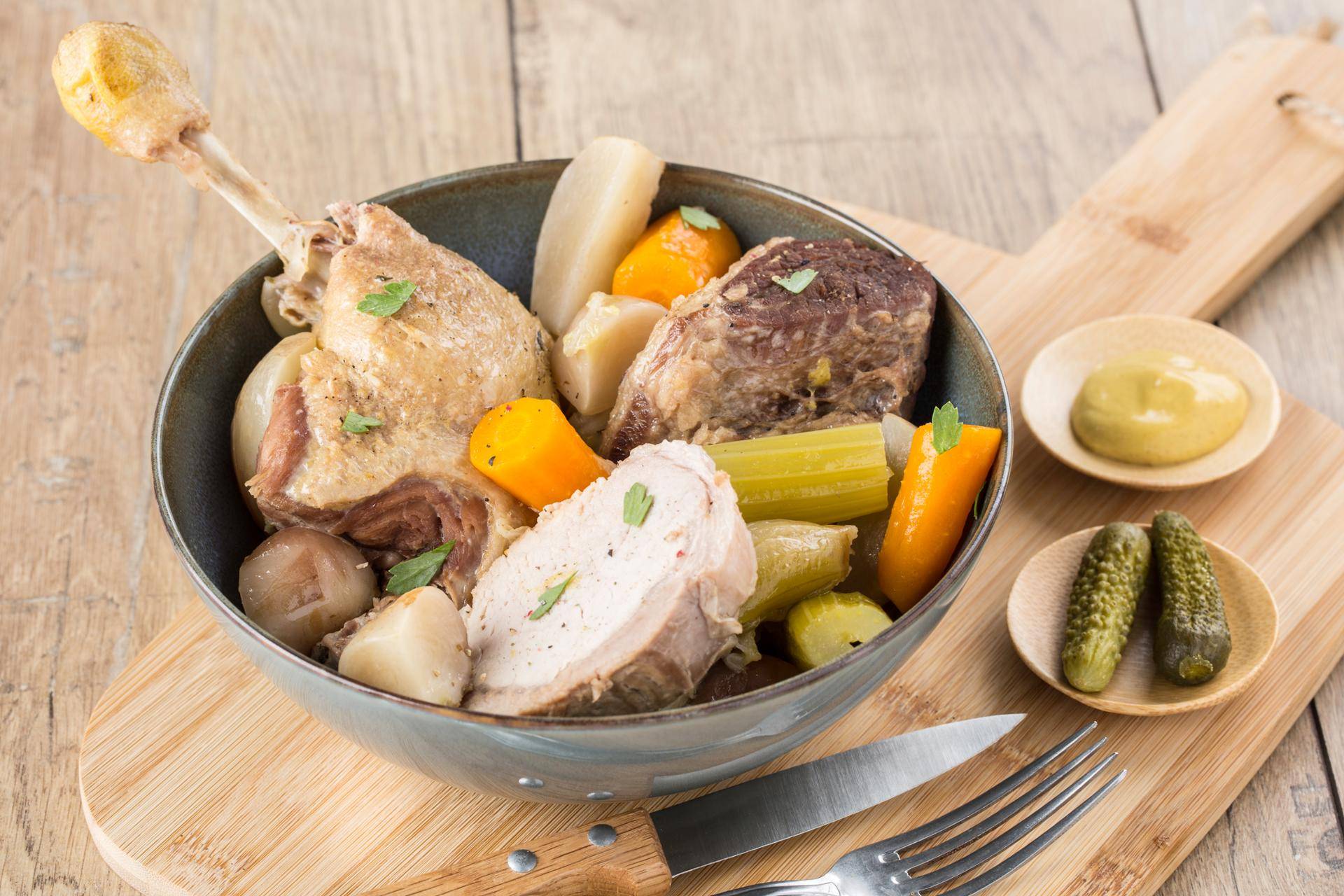 Potée de légumes d'hiver aux 3 viandes - Recette undefined | Tefal