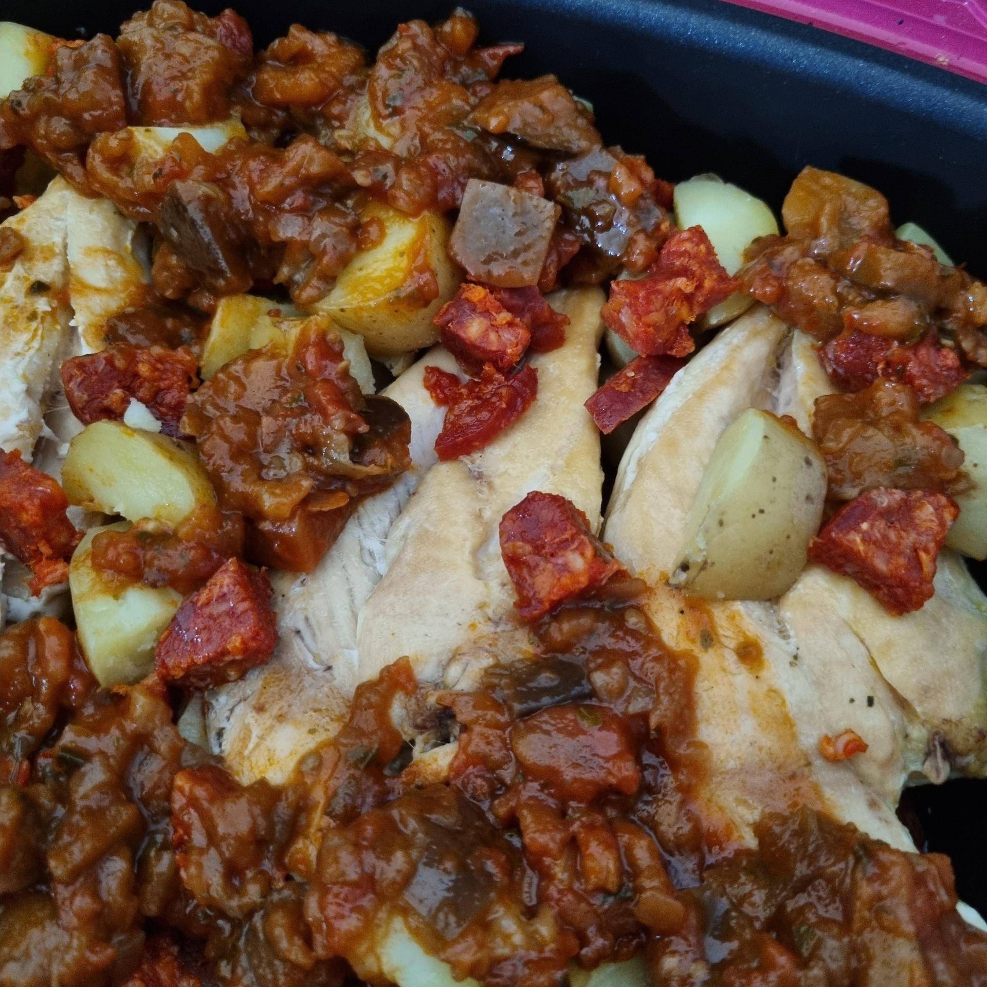 Filet poulet pomme de terre - Recette Cake Factory Délices | Tefal