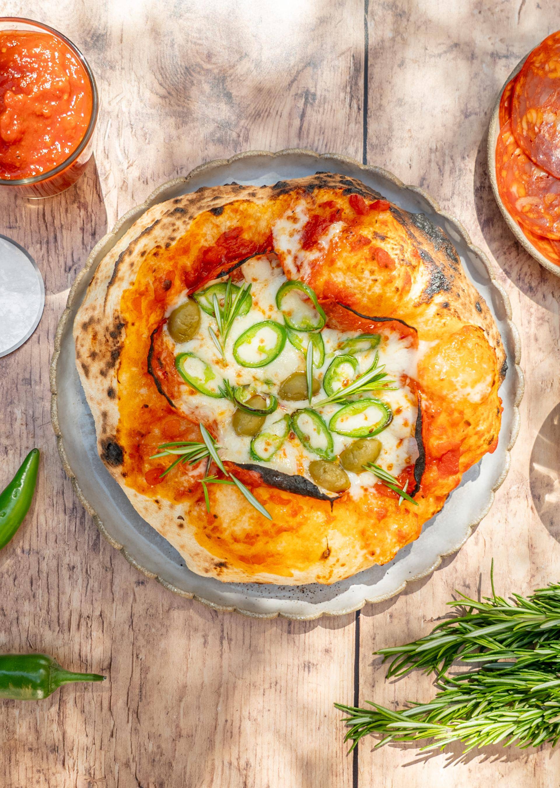 Pizza mozzarella - Recette Cake Factory | Tefal
