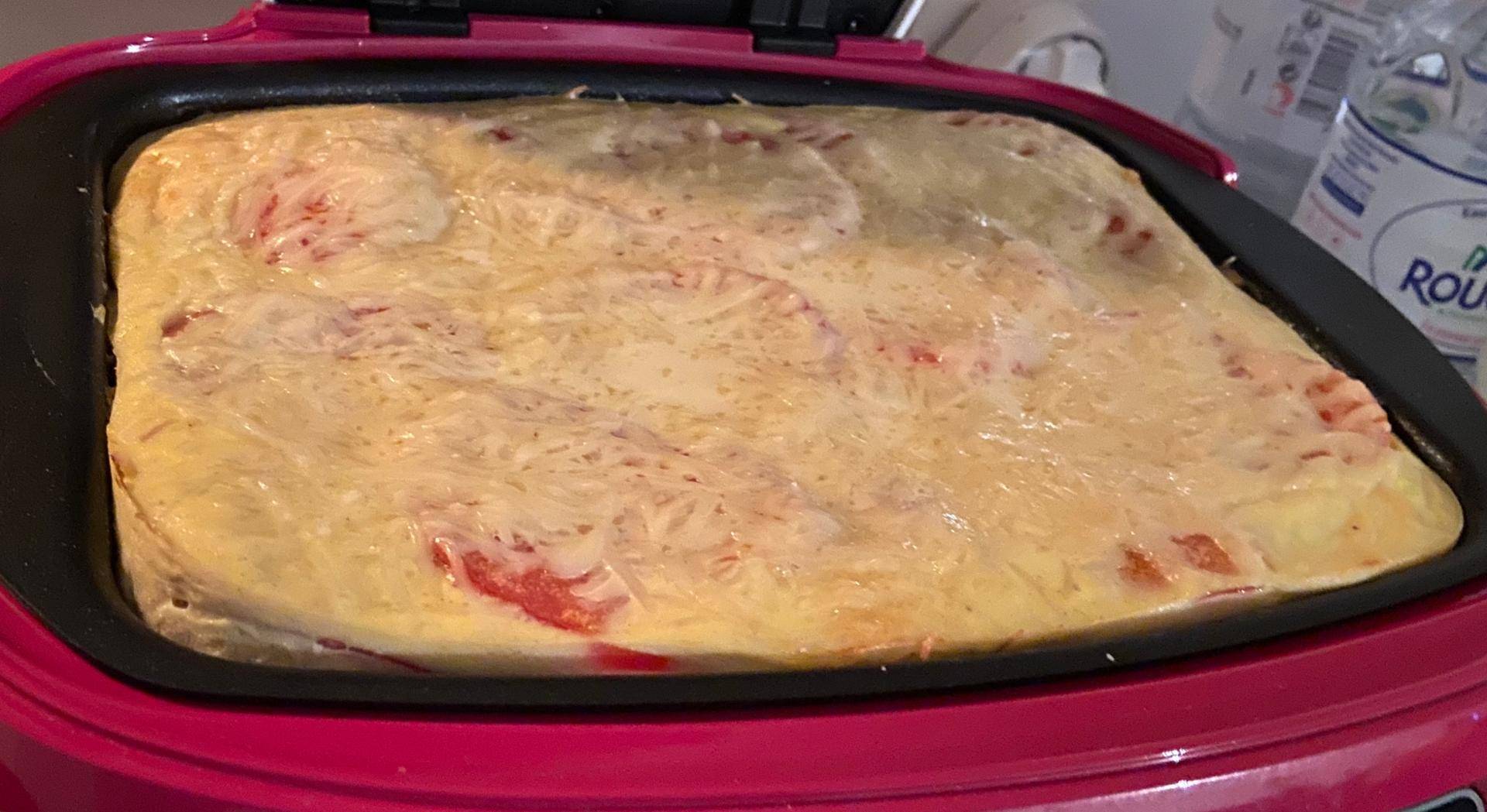 Quiche au thon et tomates, sans pâte - Recette Cake Factory | Tefal