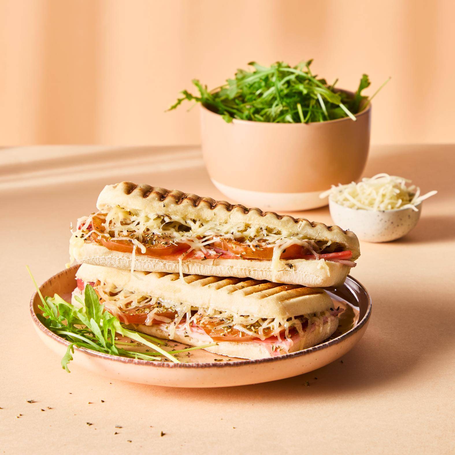Panini met hesp - Recette Snack Collection MECHANICAL | Tefal