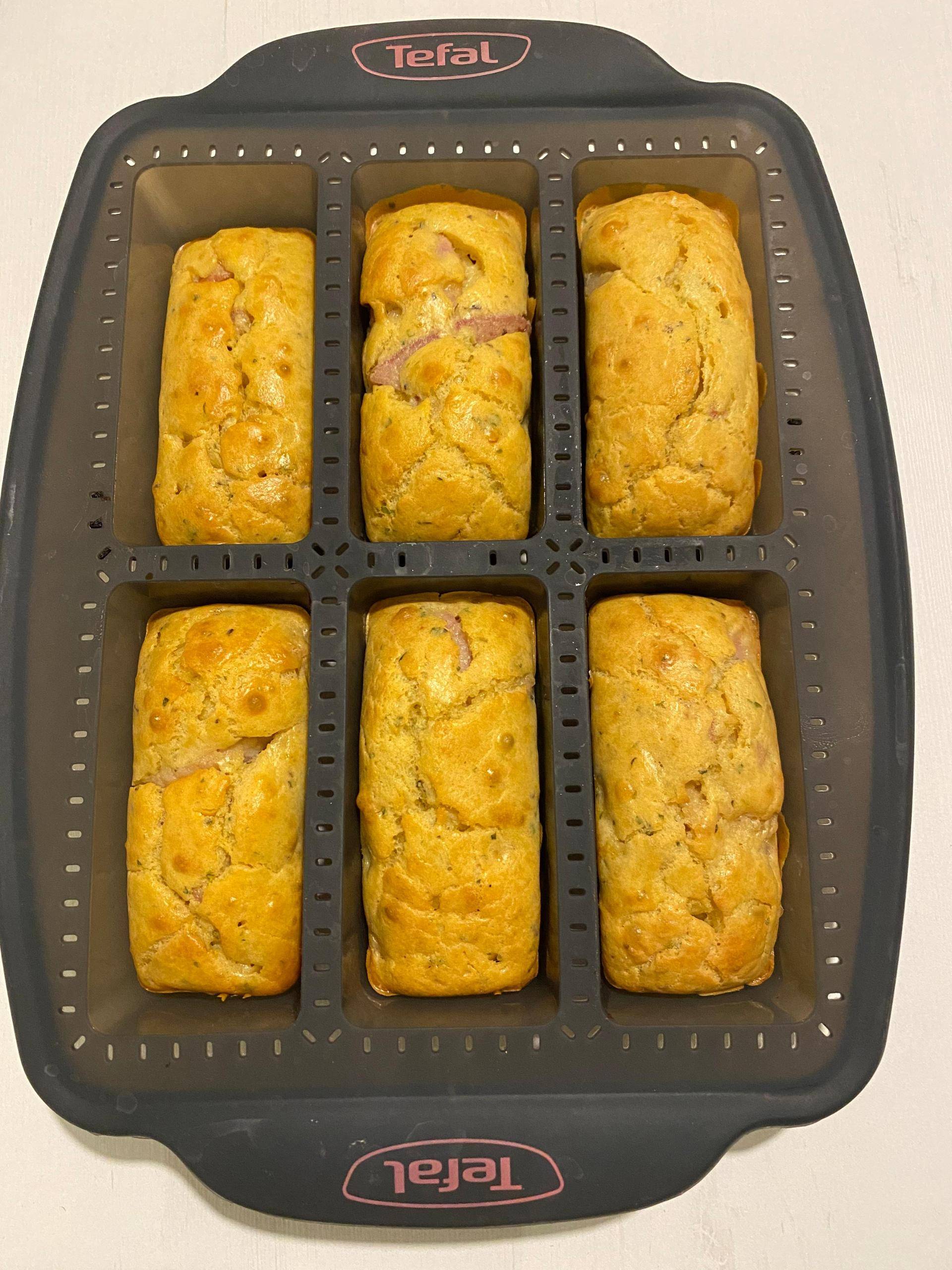 Cakes tartare lardons - Recette Cake Factory | Tefal