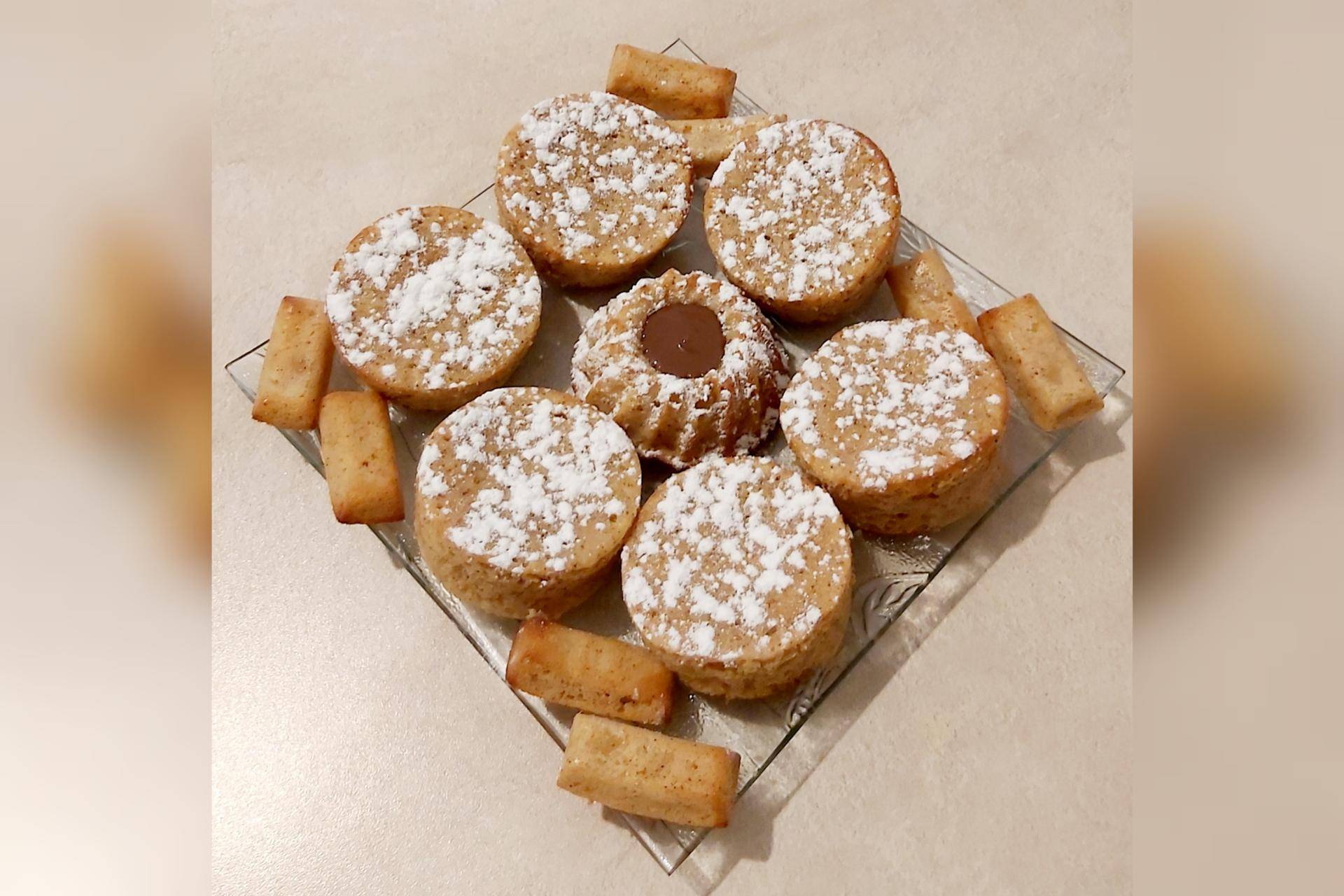 Mini fondant aux pommes - Recette Cake Factory | Tefal