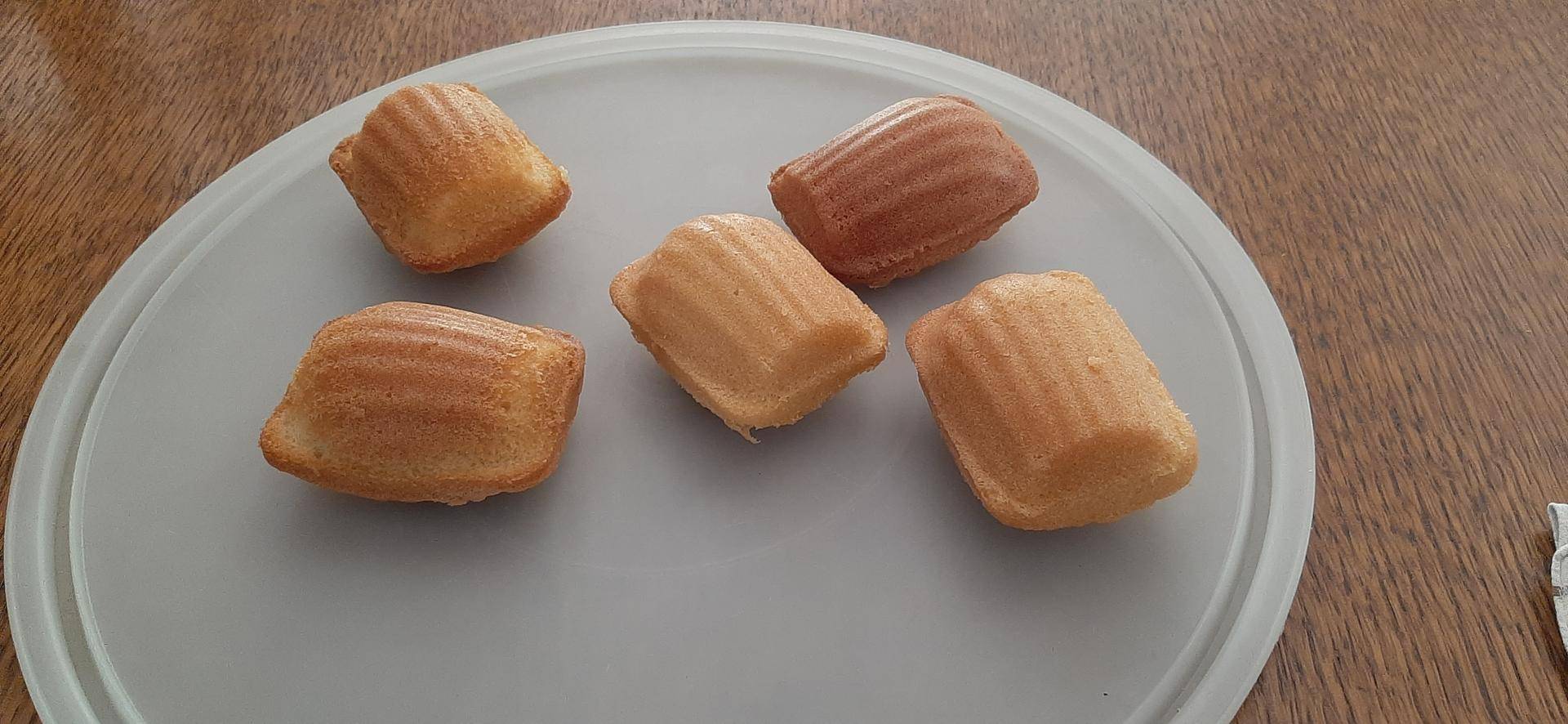 Madeleines à la vanille et au rhum - Recette Cake Factory Infinity | Tefal