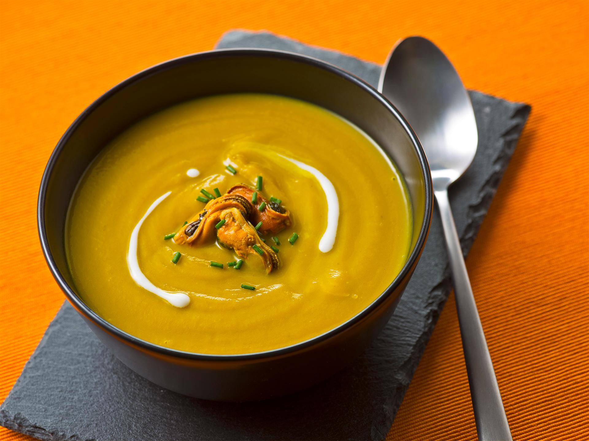Soupe indienne, moules et lait de coco - Recette undefined | Tefal