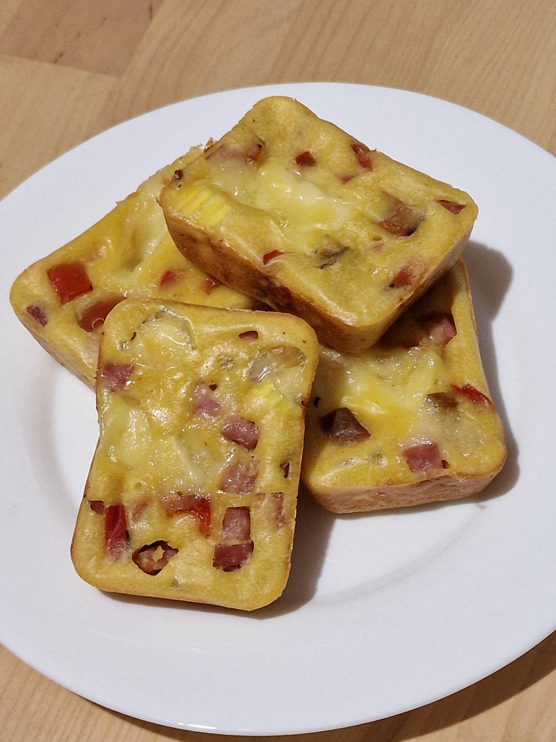 Mini cakes jambon brie - Recette Cake Factory Délices | Tefal