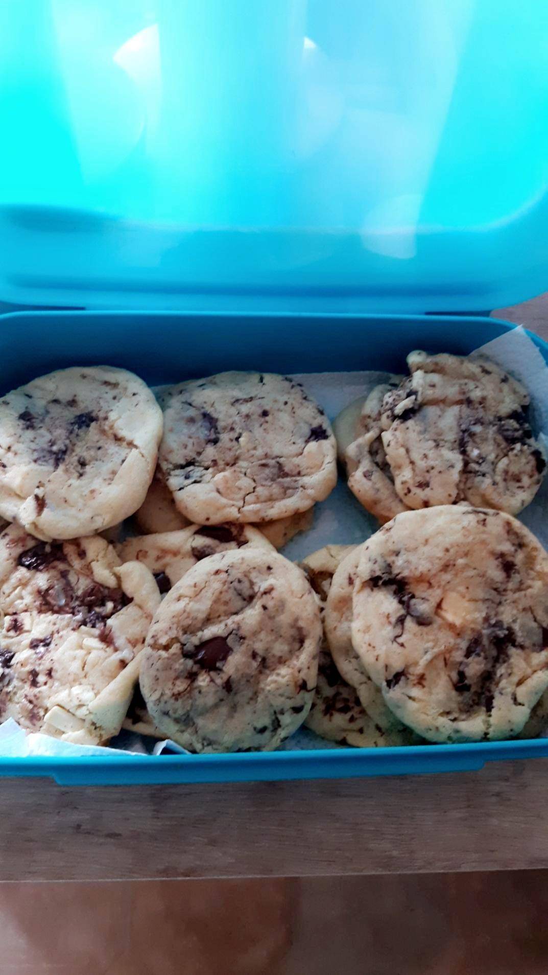 Cookie américain au 3 chocolats - Recette Cake Factory | Tefal