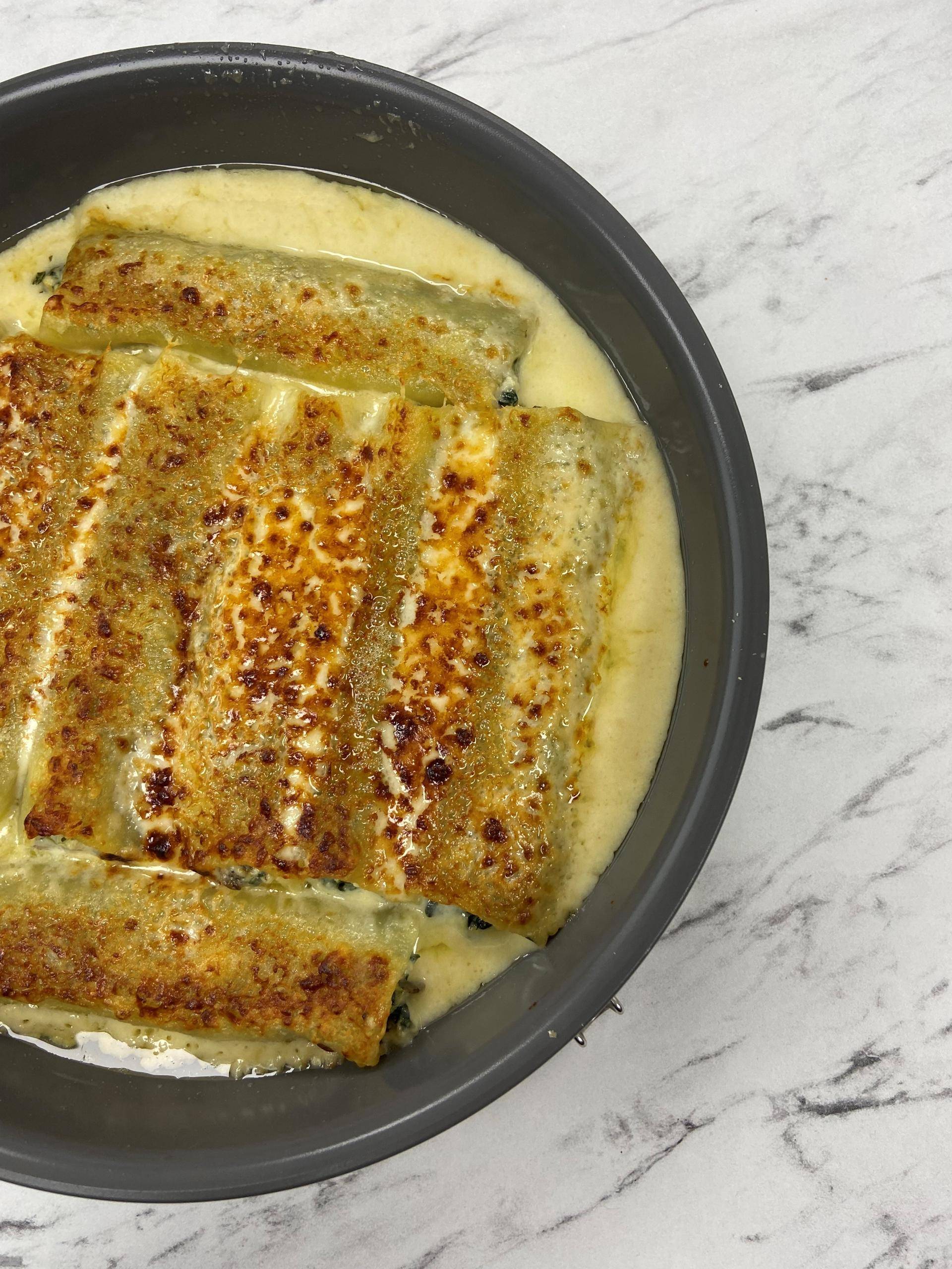 Cannelloni farcis à la ricotta - Recette Poêles et Casseroles | Tefal