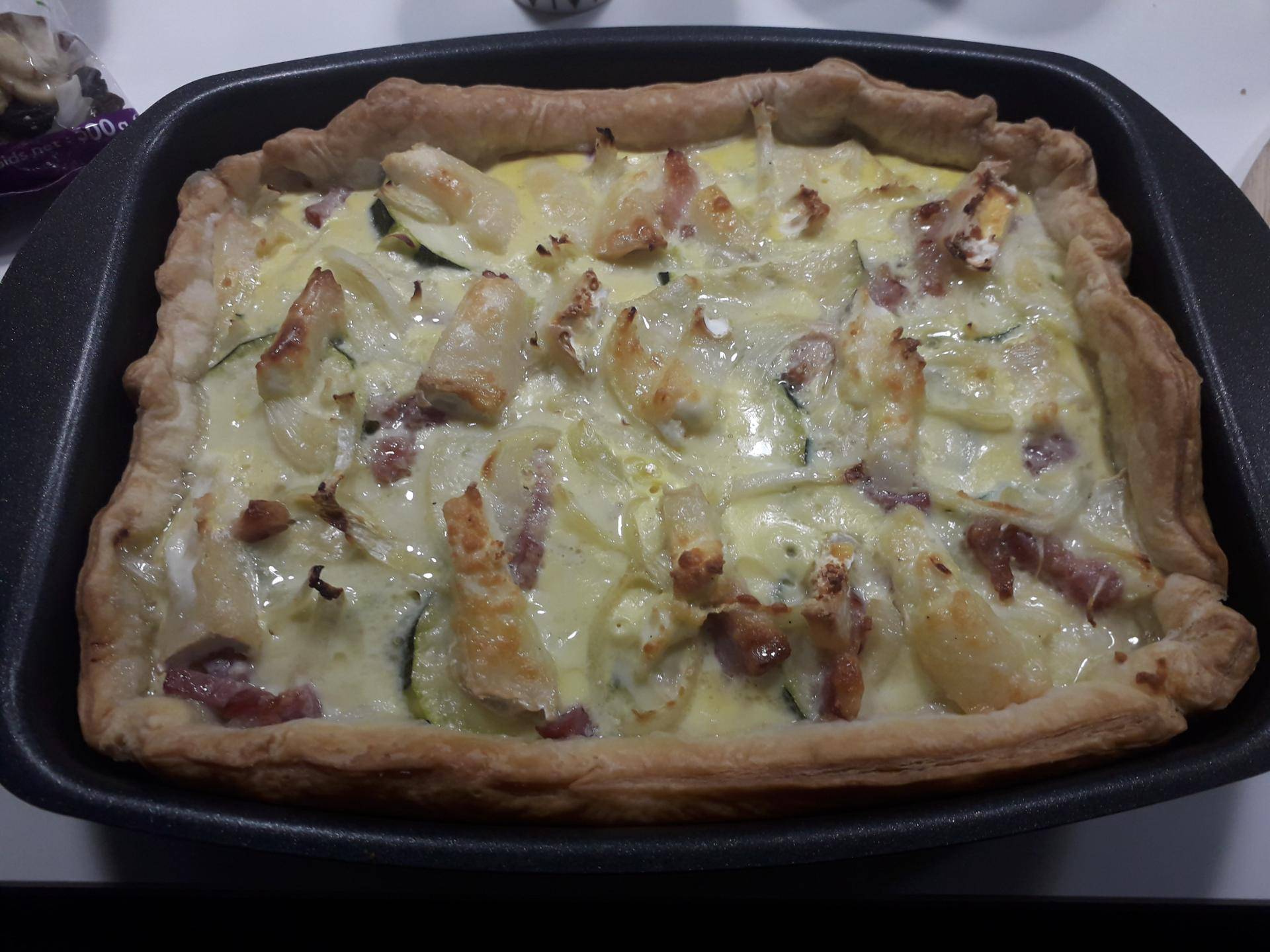 Tarte aux courgettes - Recette Cake Factory | Tefal