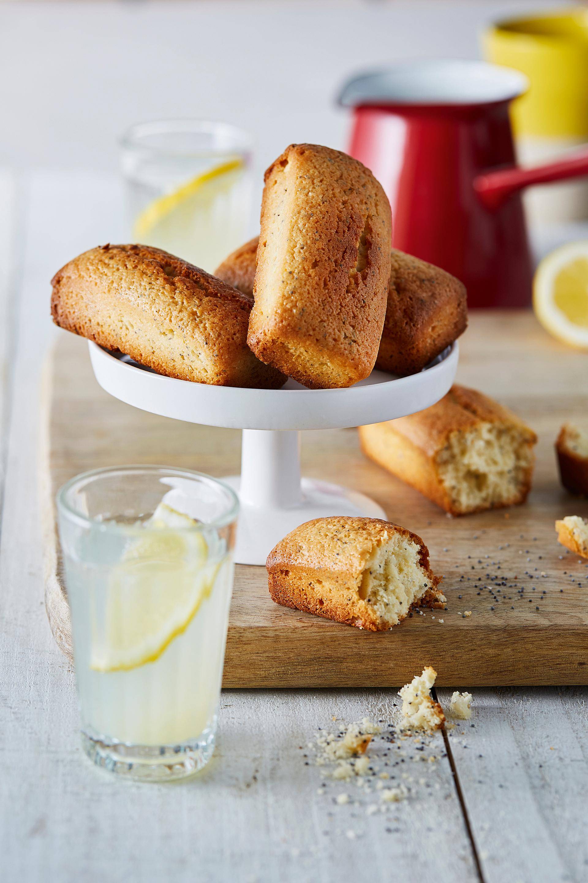 Cakes au citron et aux graines de pavot - Recette Cake Factory | Tefal