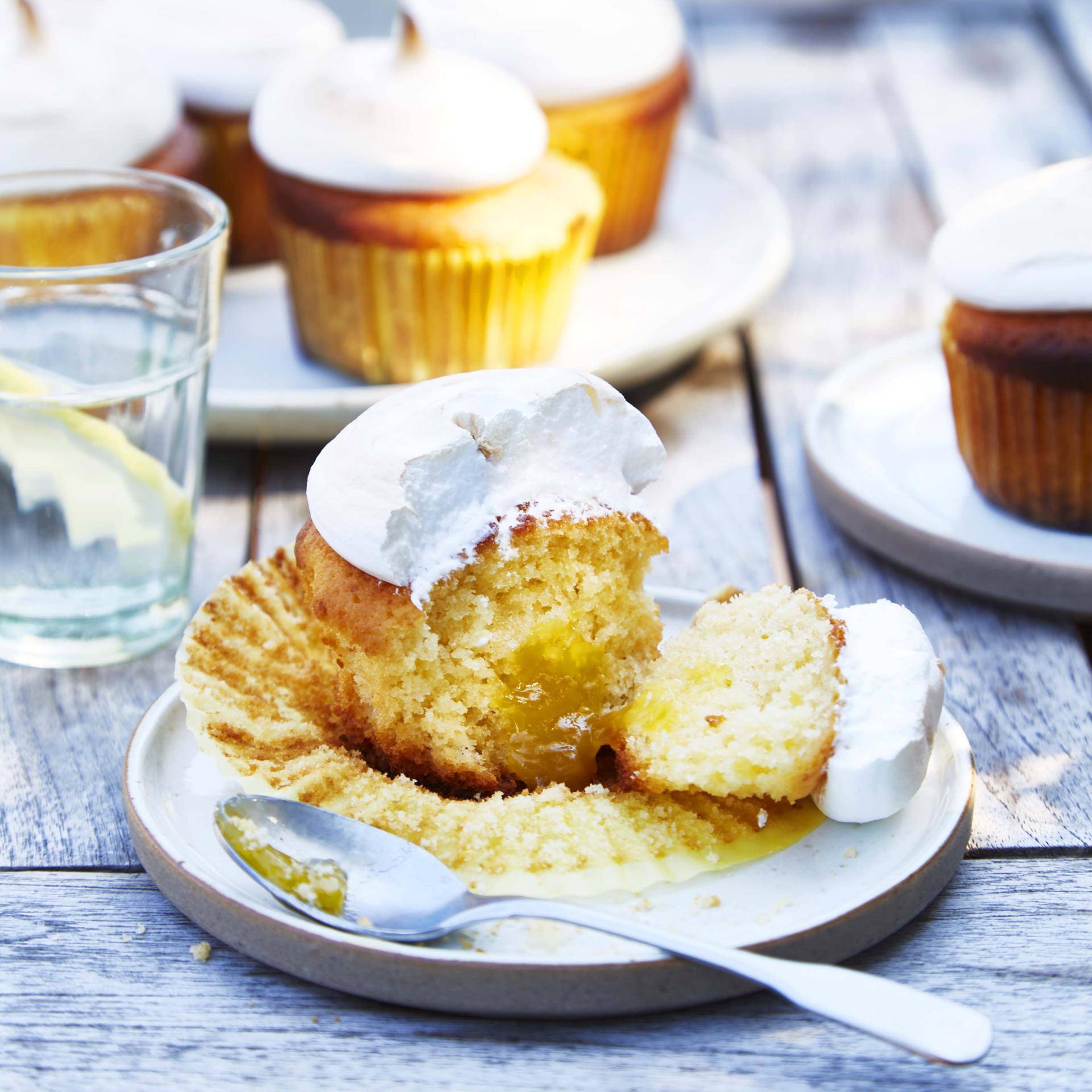 Cupcakes au citron meringué - Recette Cake Factory | Tefal