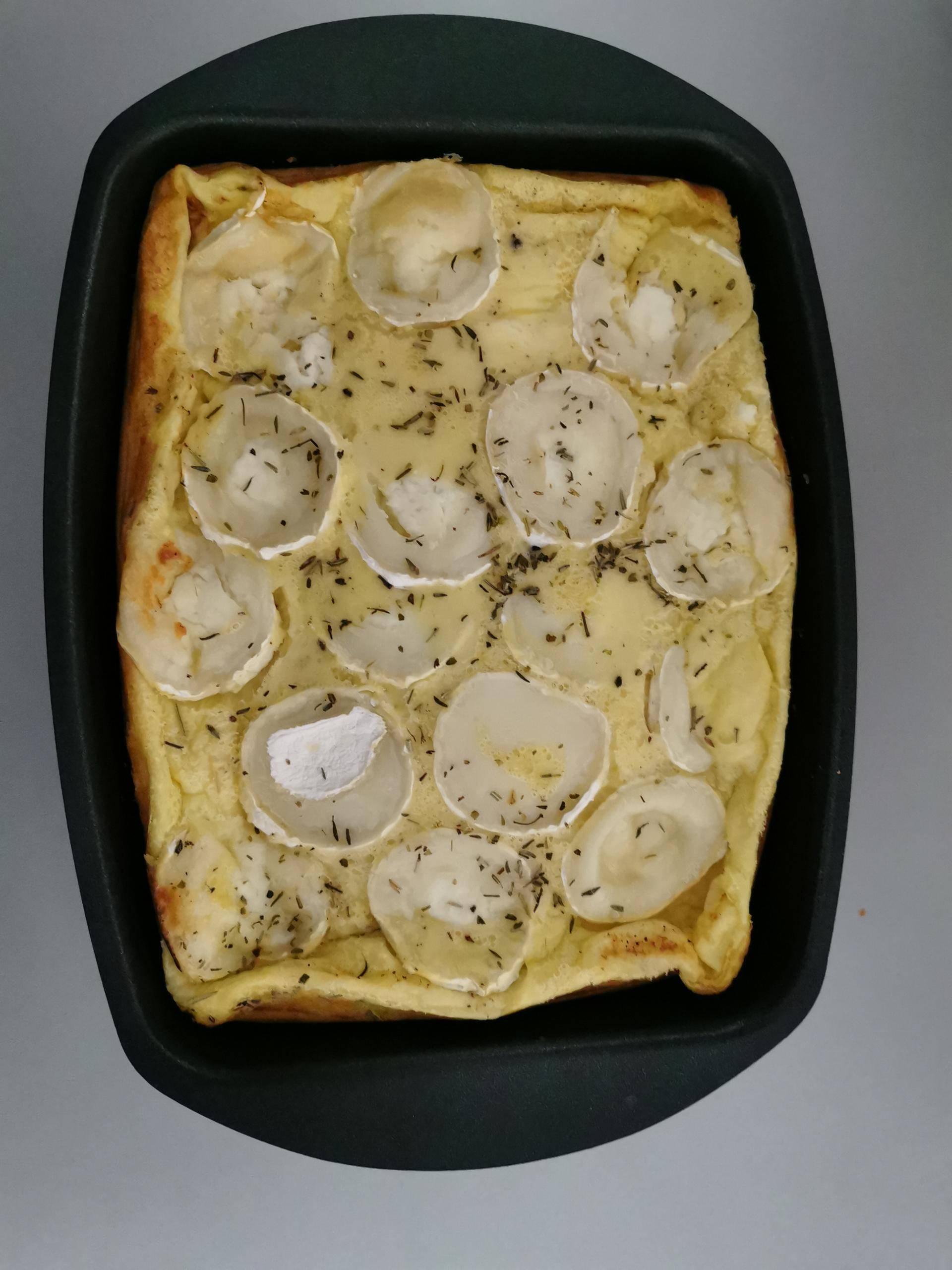 Clafoutis au chèvre - Recette Cake Factory | Tefal