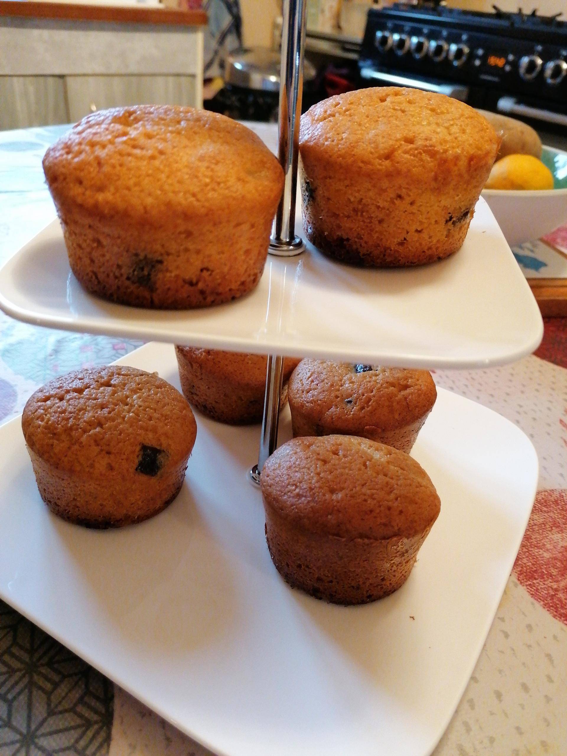 Muffins aux trois pépites de chocolat - Recette Cake Factory | Tefal