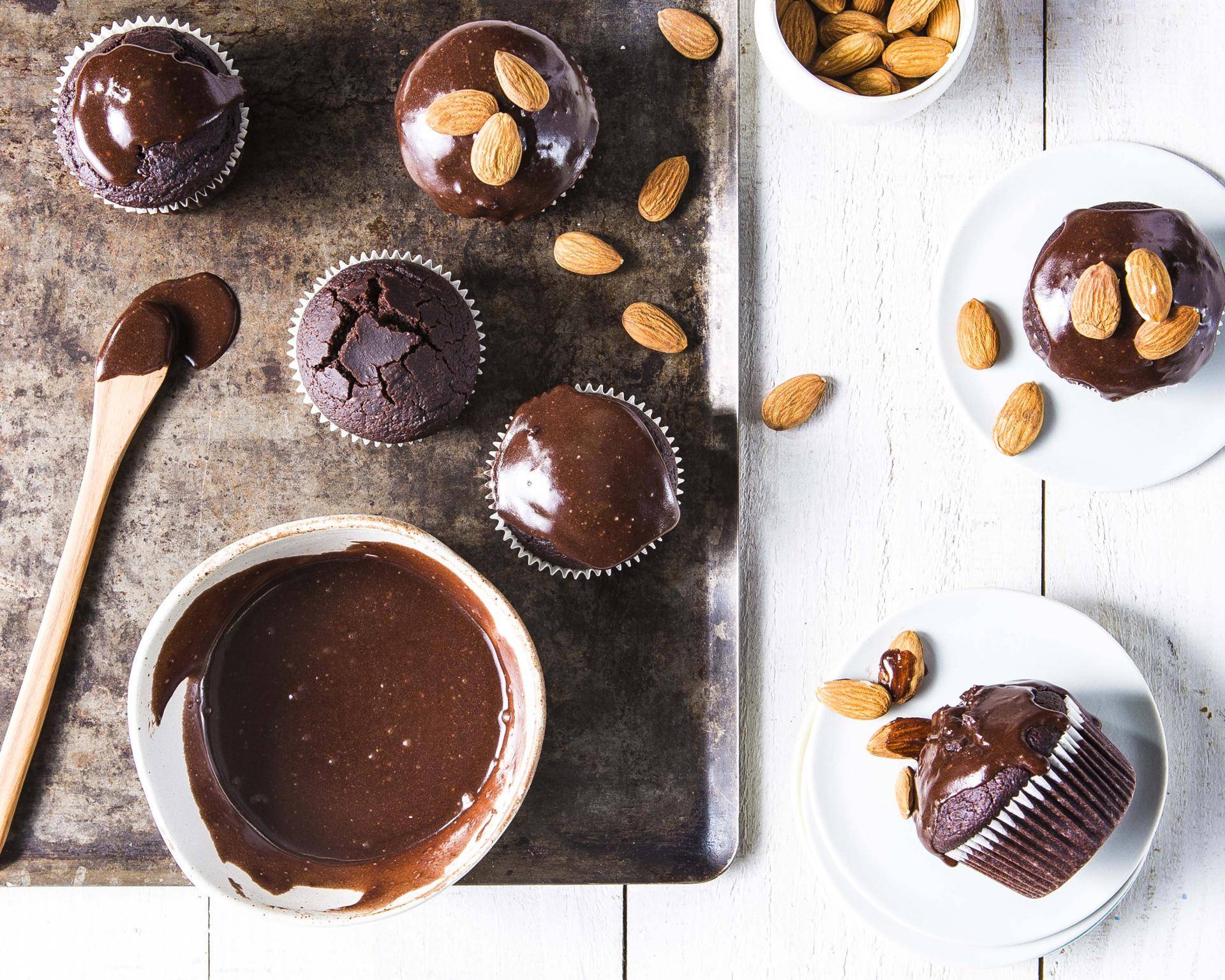Vegan cupcakes met cacao - Recette Cake Factory | Tefal