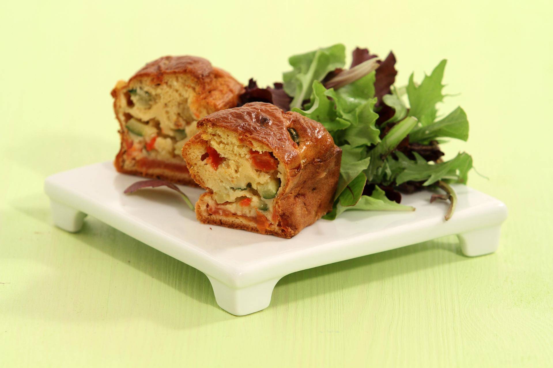 Petits cakes aux légumes du soleil - Recette Balance de cuisine | Tefal