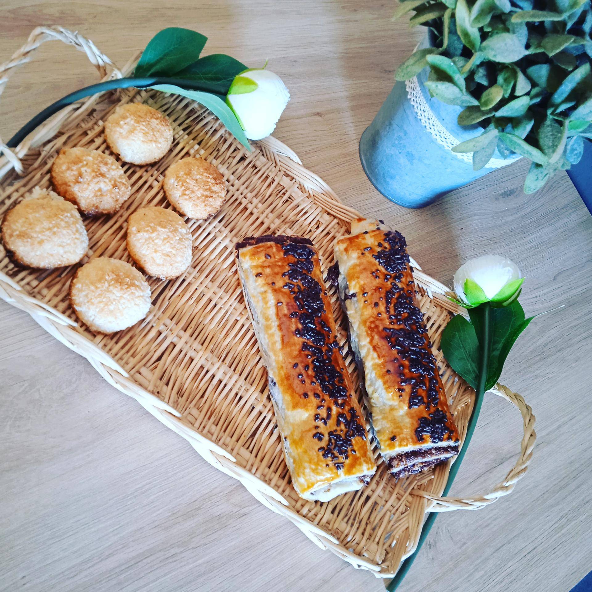 Rocher coco et feuilletée Nutella pralinée - Recette Cake Factory | Tefal