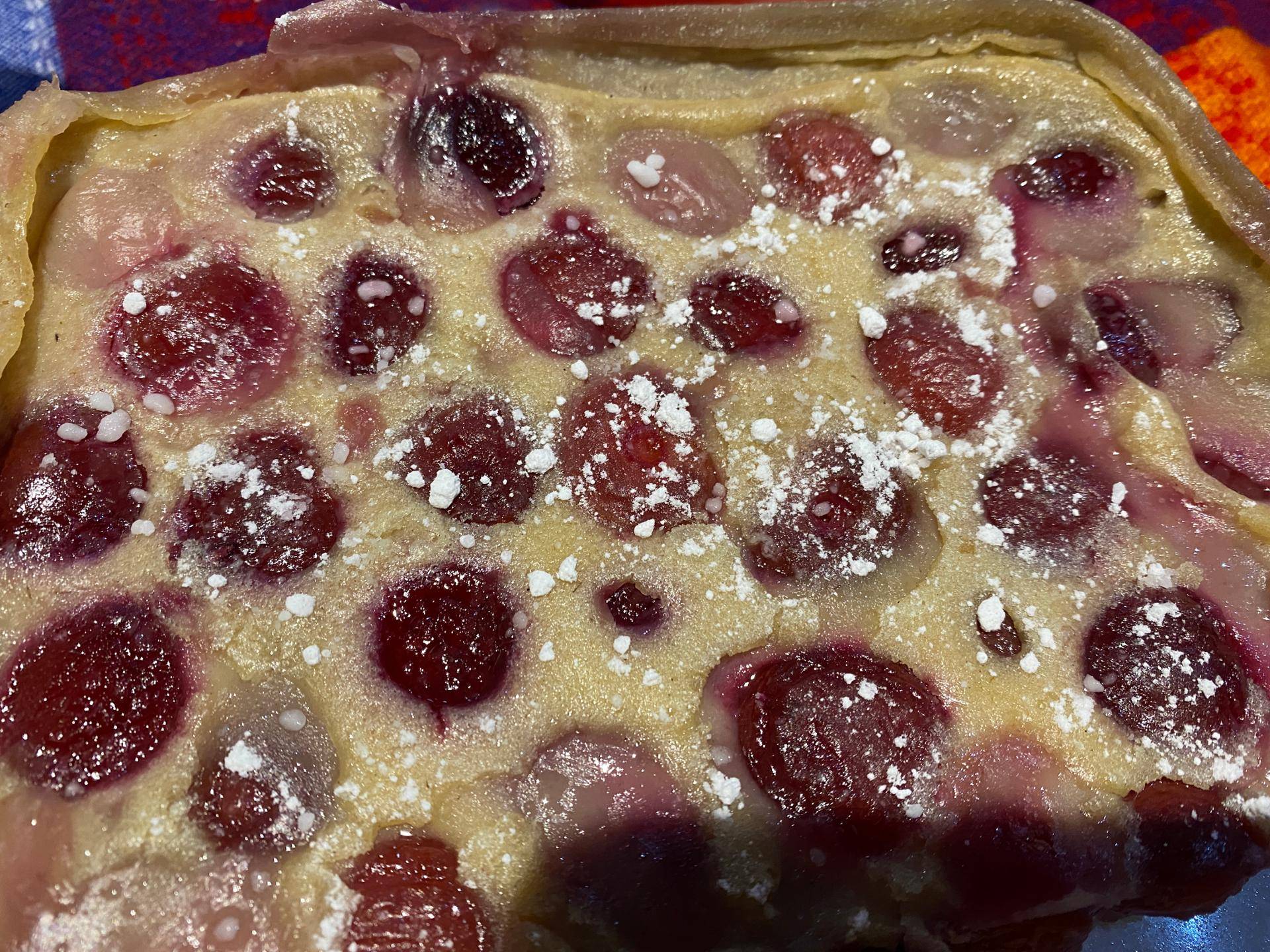 Clafoutis vegan (sans œuf sans lait) d’après la recette de « perle en sucre » - Recette Cake Factory | Tefal