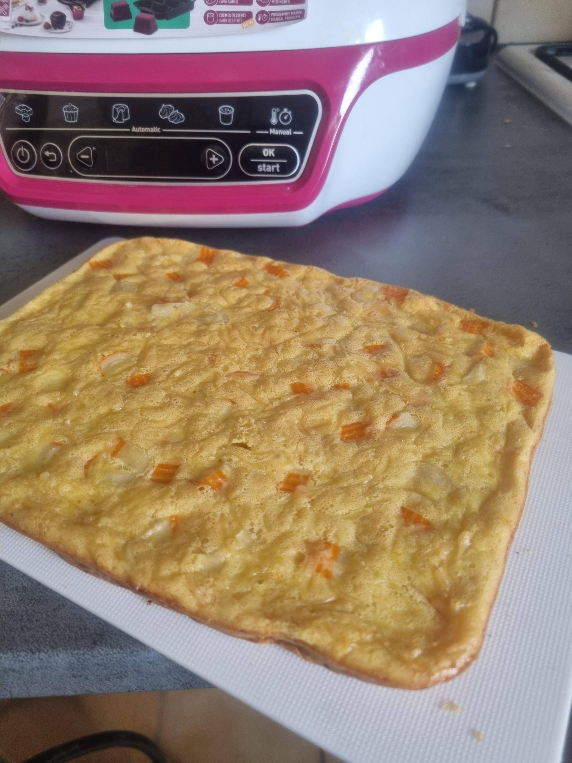 Quiche surimi - Recette Cake Factory Délices | Tefal