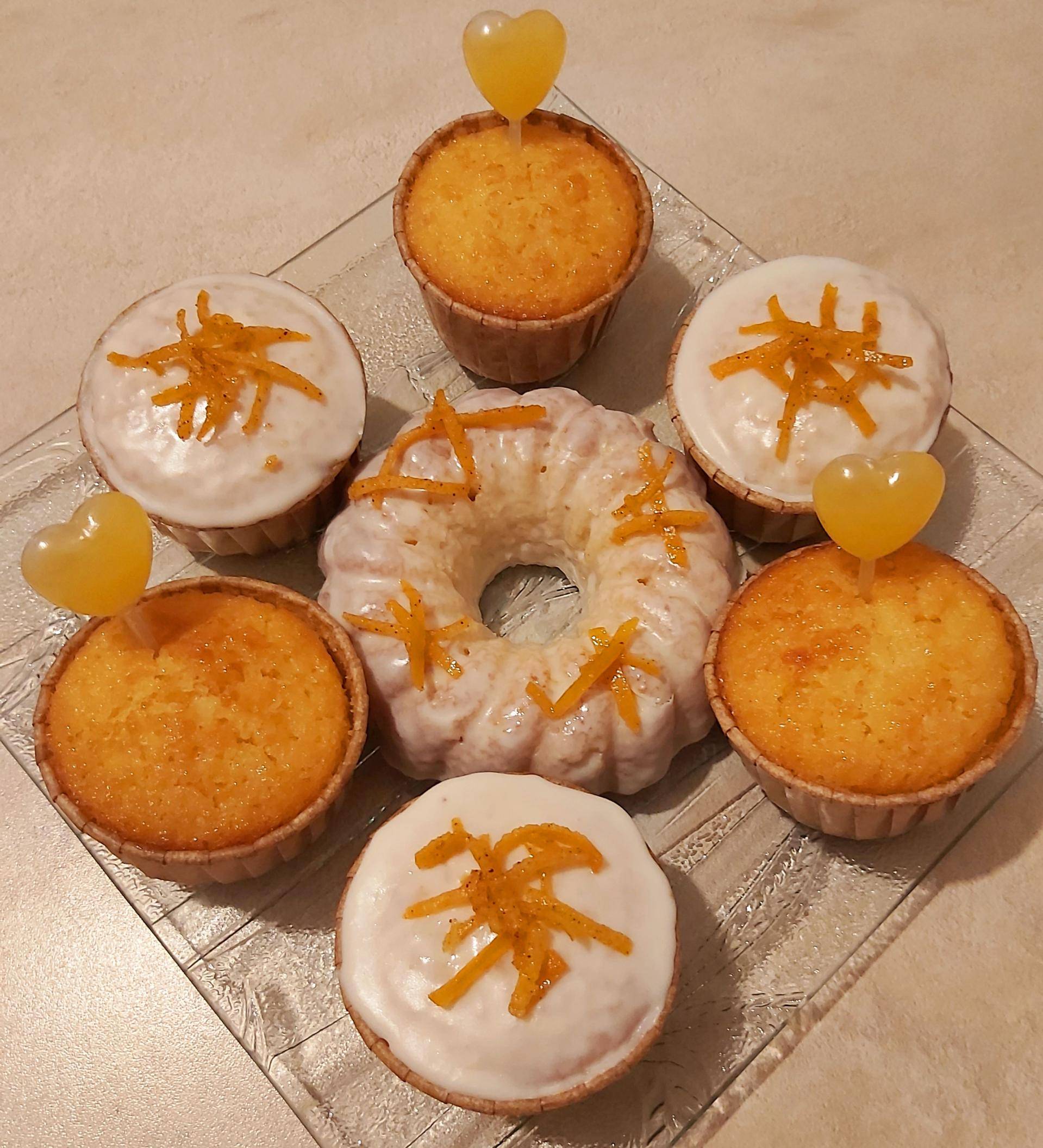 Mini Cakes Moelleux à l'Orange - Recette Cake Factory | Tefal