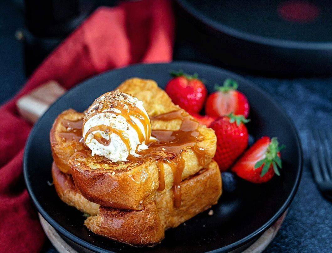 Brioche perdue au caramel - Recette Poêles et Casseroles | Tefal