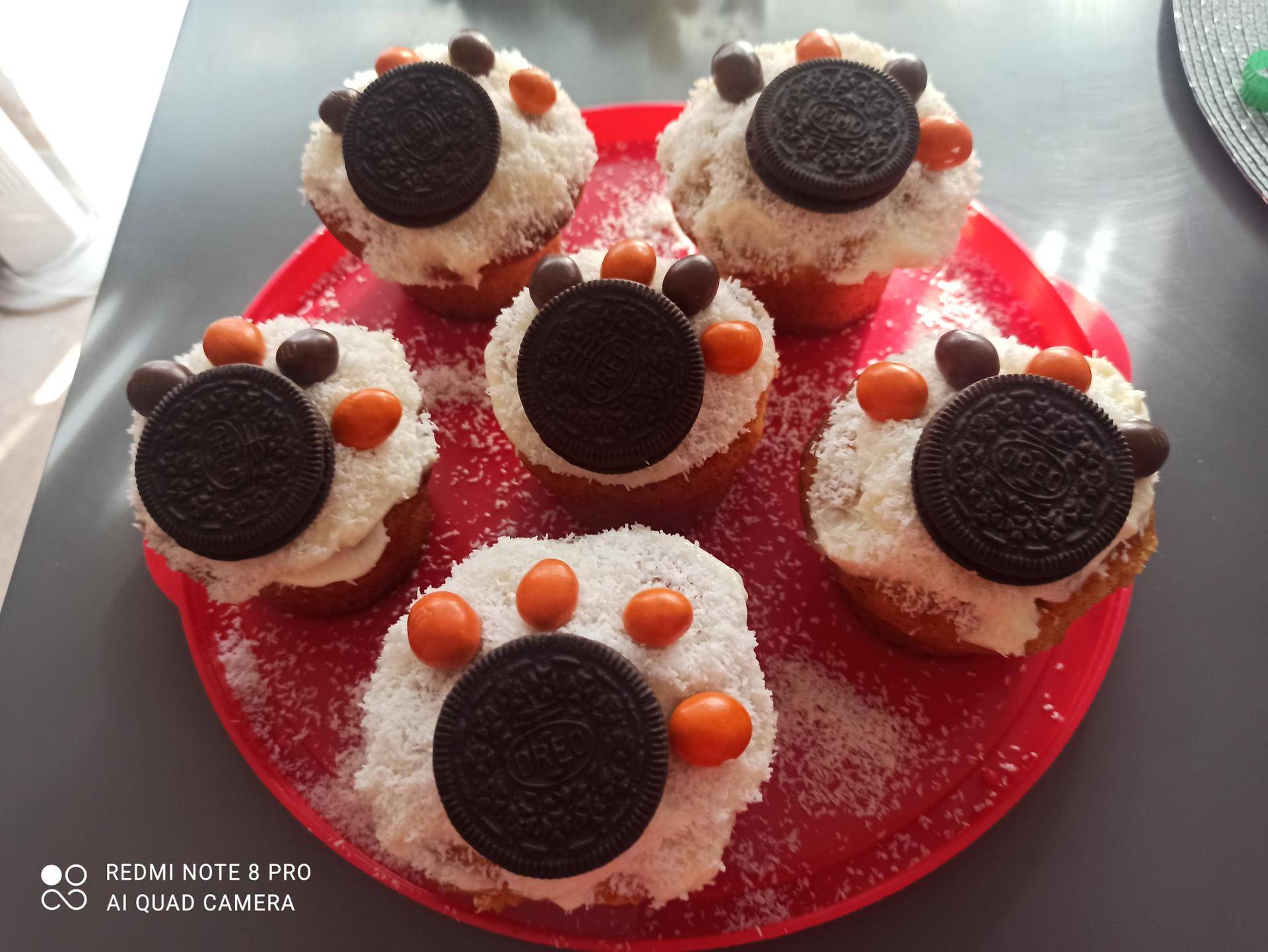 Cupcakes pattes d'ours oreo - Recette Cake Factory | Tefal
