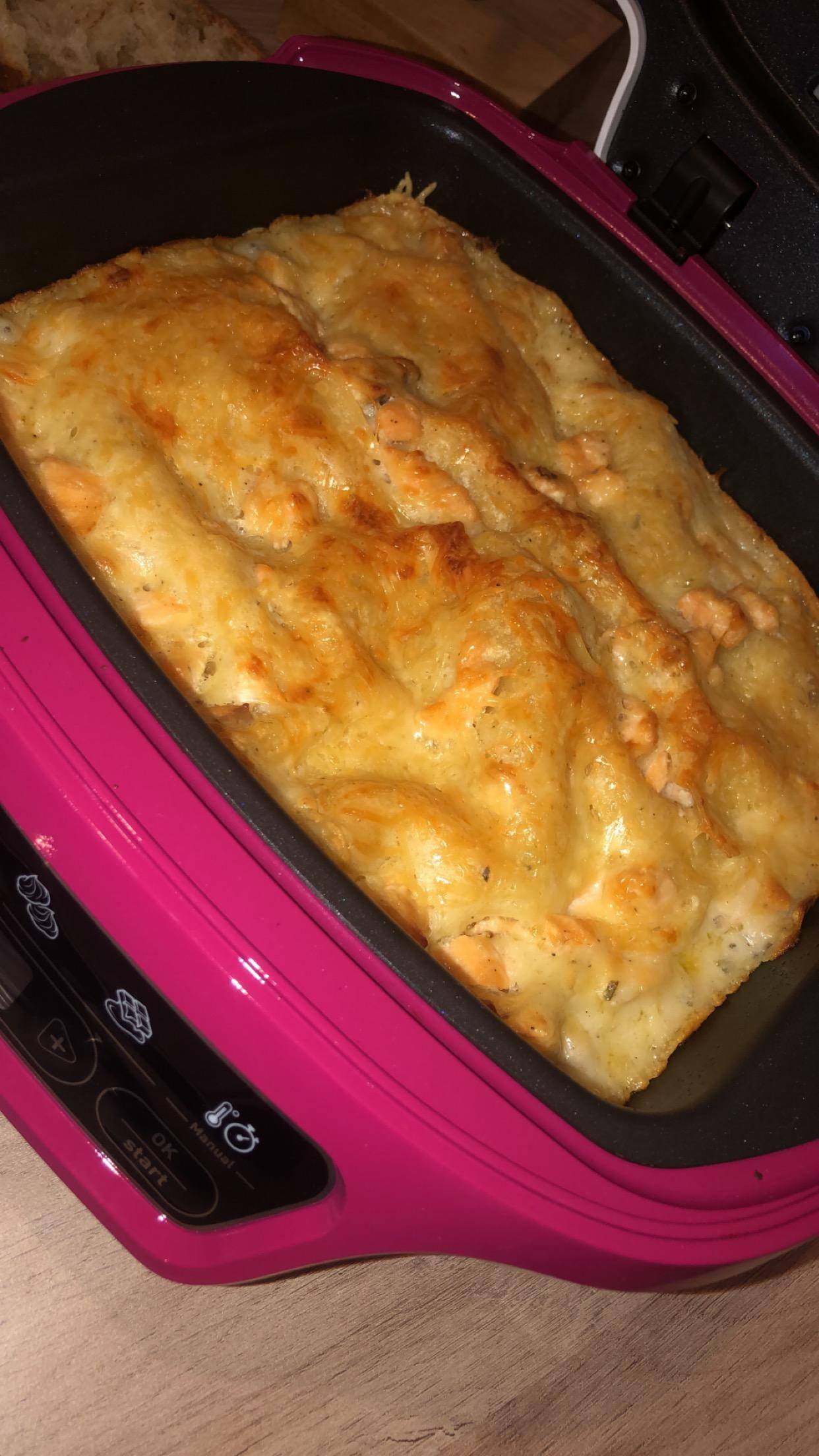 Lasagne de saumon - Recette Cake Factory | Tefal