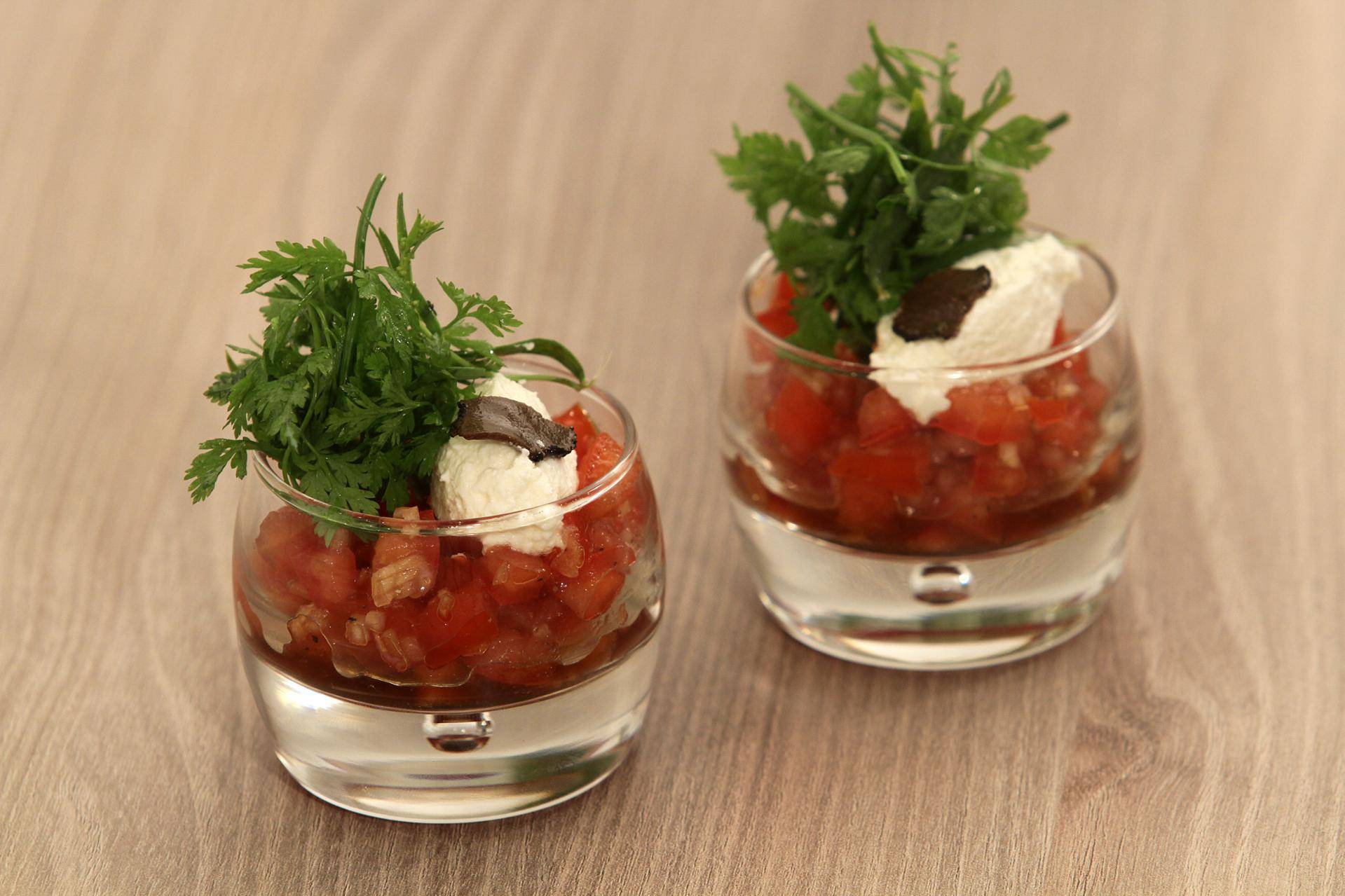 Tartare de tomates à la ricotta - Recette Balance de cuisine | Tefal