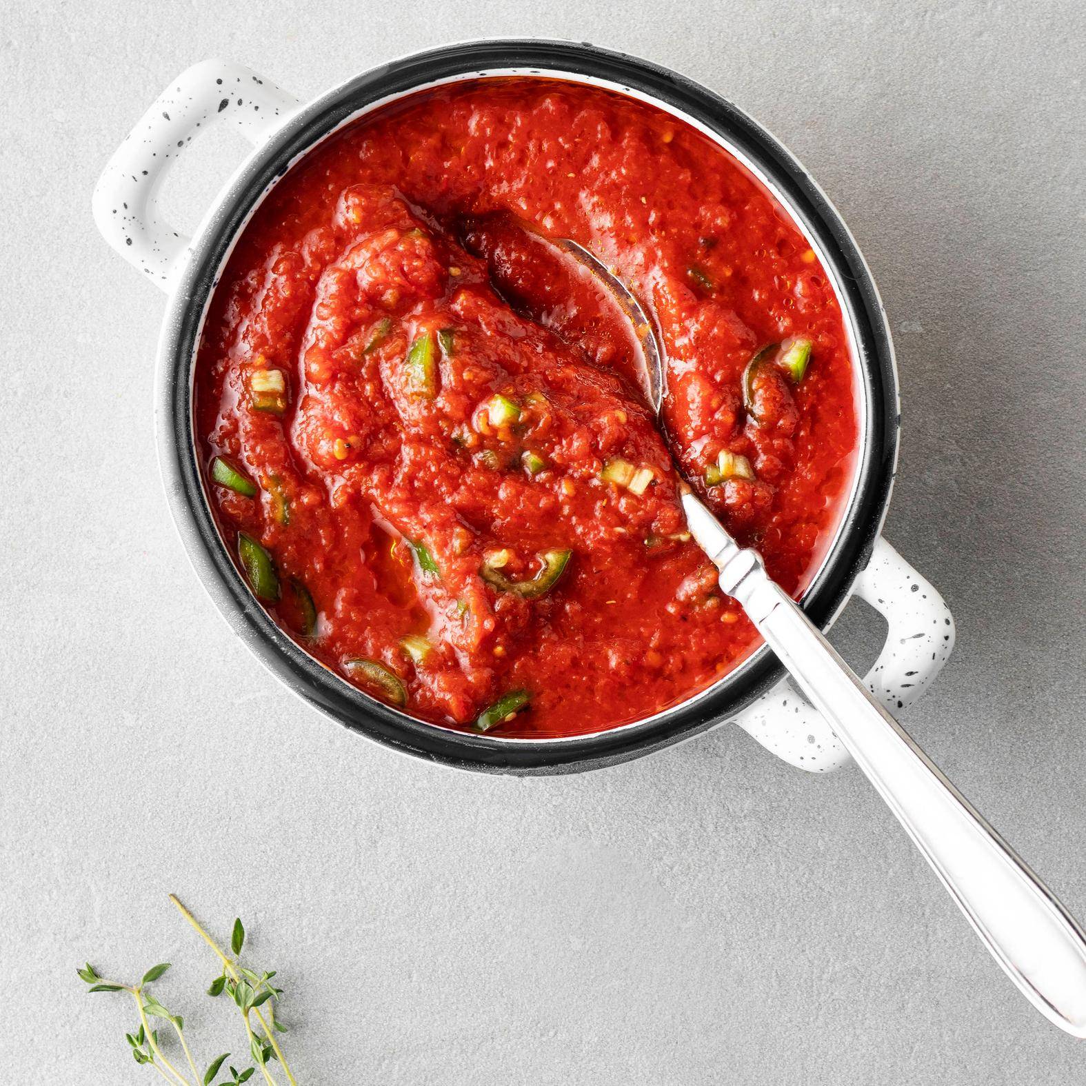 Sauce maison aux tomates fraiches - Recette Pizza Pronto | Tefal