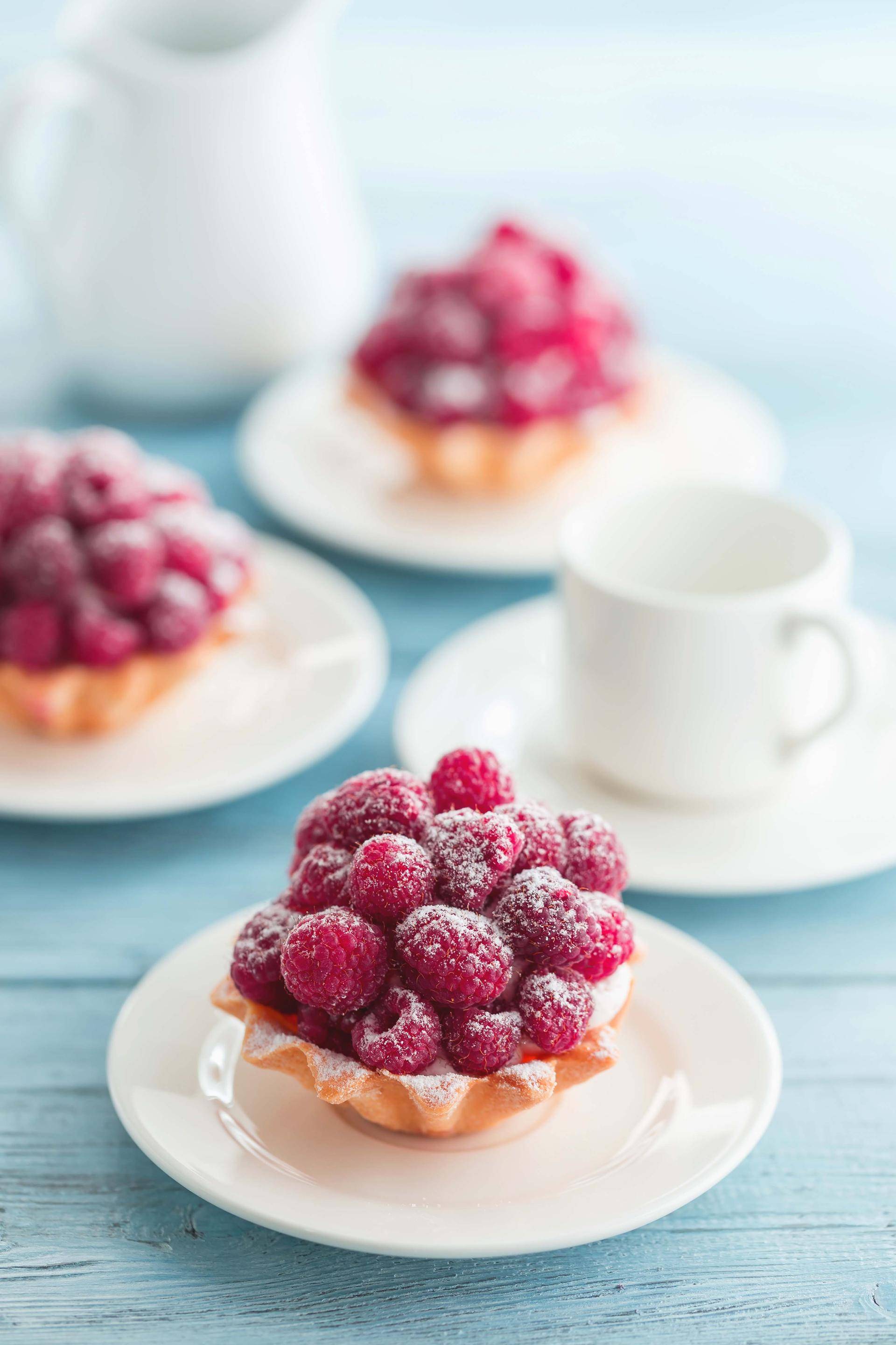 Tartelettes aux framboises - Recette Cake Factory | Tefal