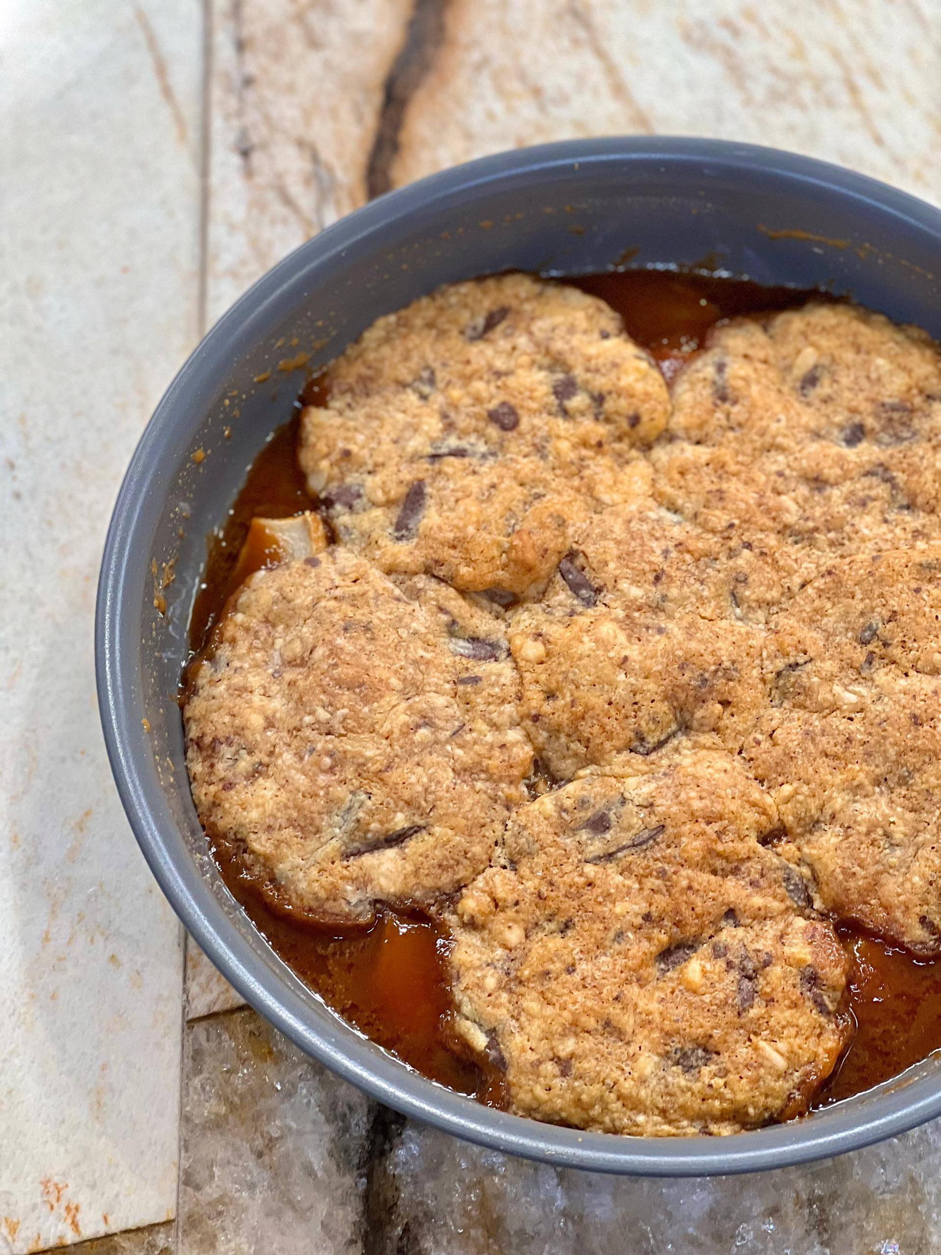 Cobbler de poires - Recette Poêles et Casseroles | Tefal