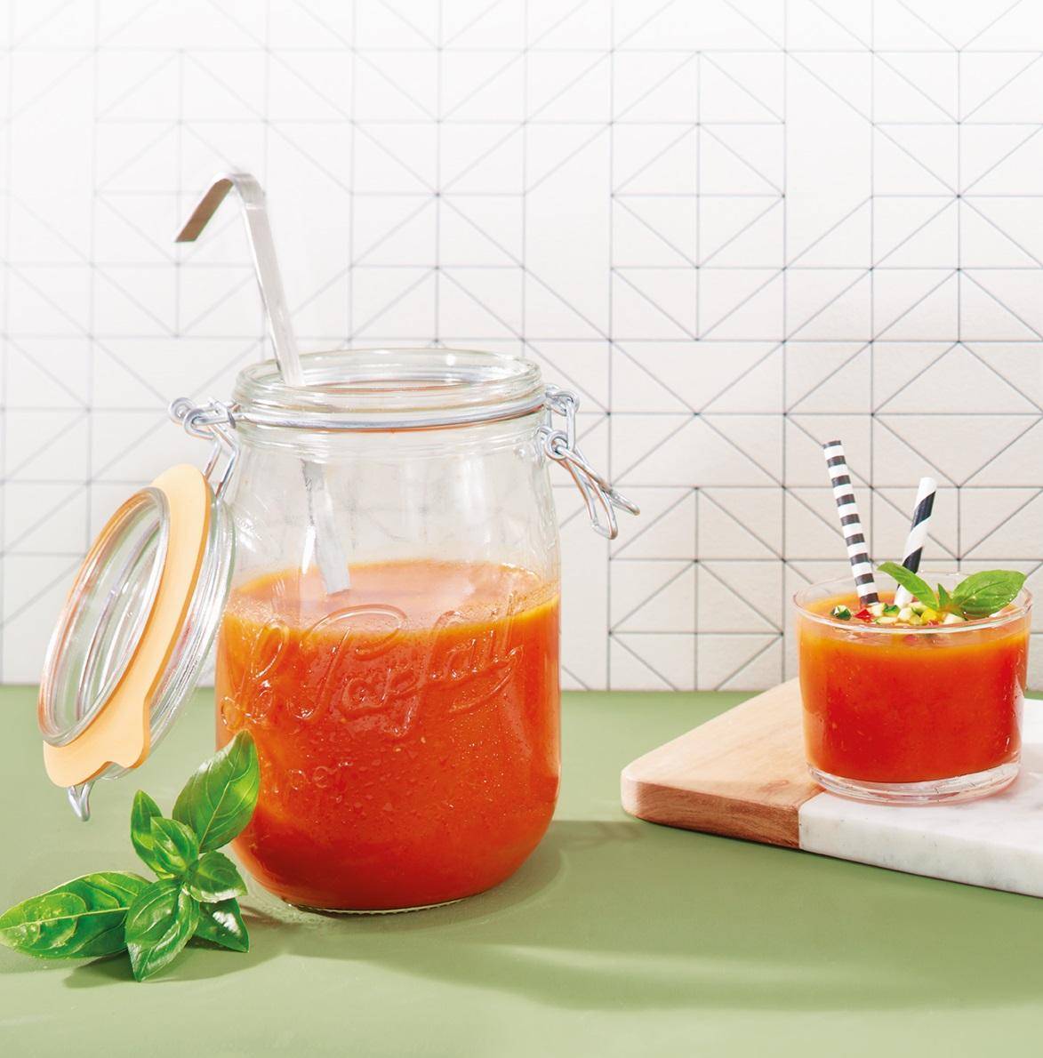 Gaspacho en bocaux - Recette undefined | Tefal