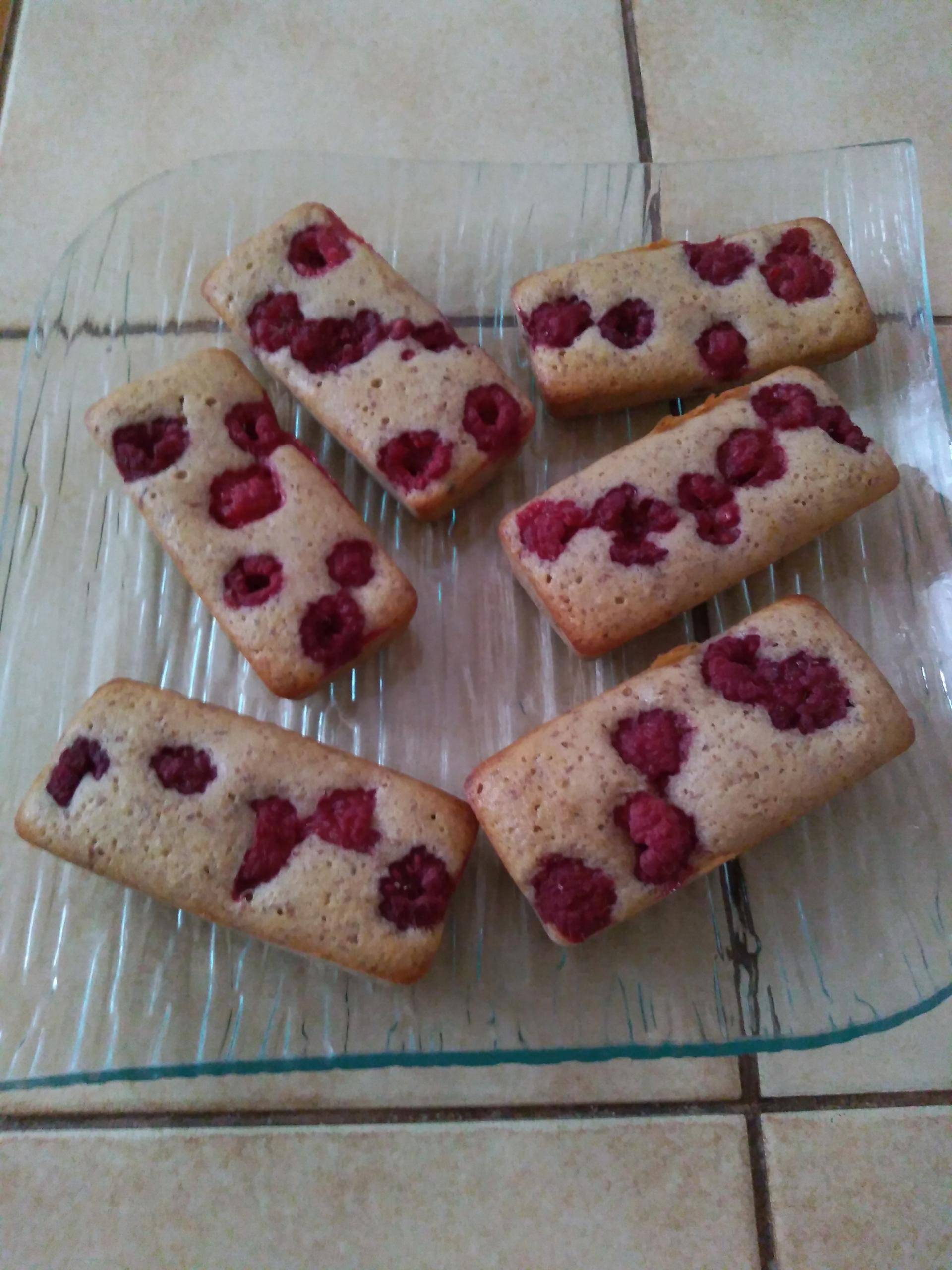 Financiers aux framboises - Recette Cake Factory | Tefal