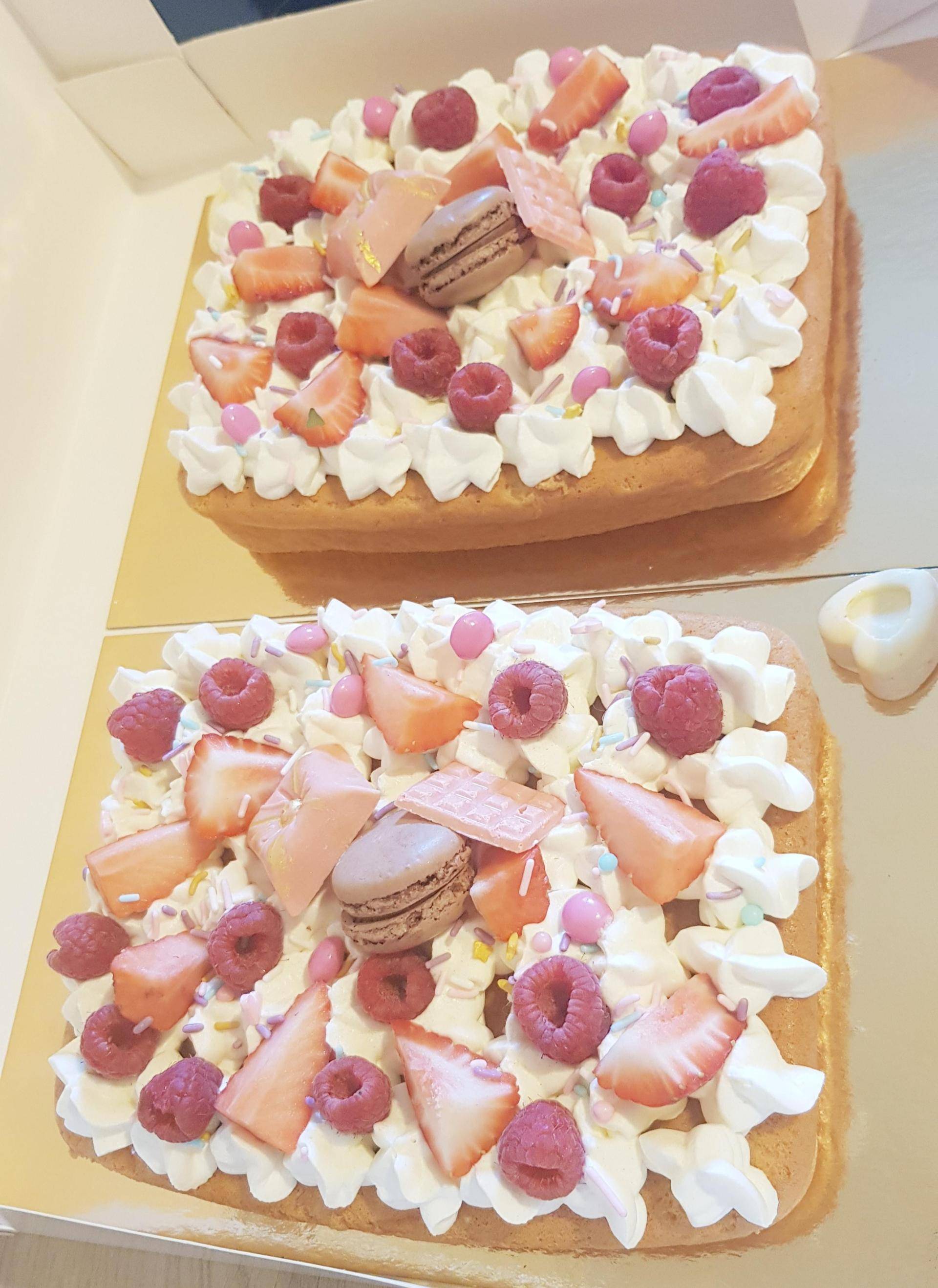 Génoise ganache choco blanc et fruit - Recette Cake Factory | Tefal