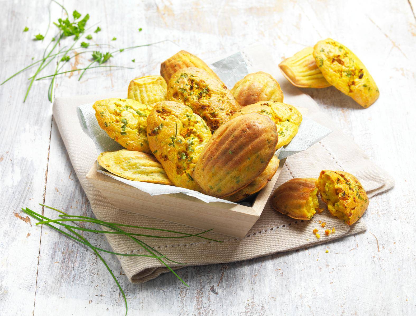 Mini-madeleines de maïs au jalapeño - Recette Snack Collection MECHANICAL | Tefal