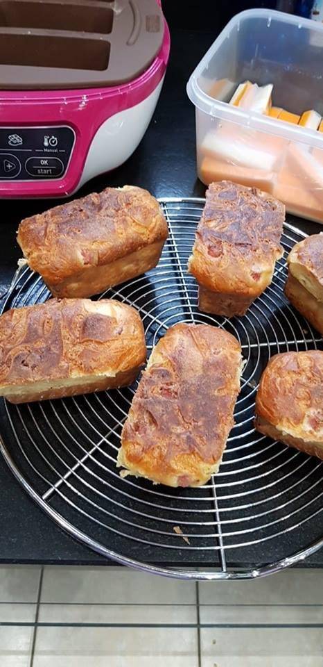 cake surimi jambon - Recette Cake Factory | Tefal