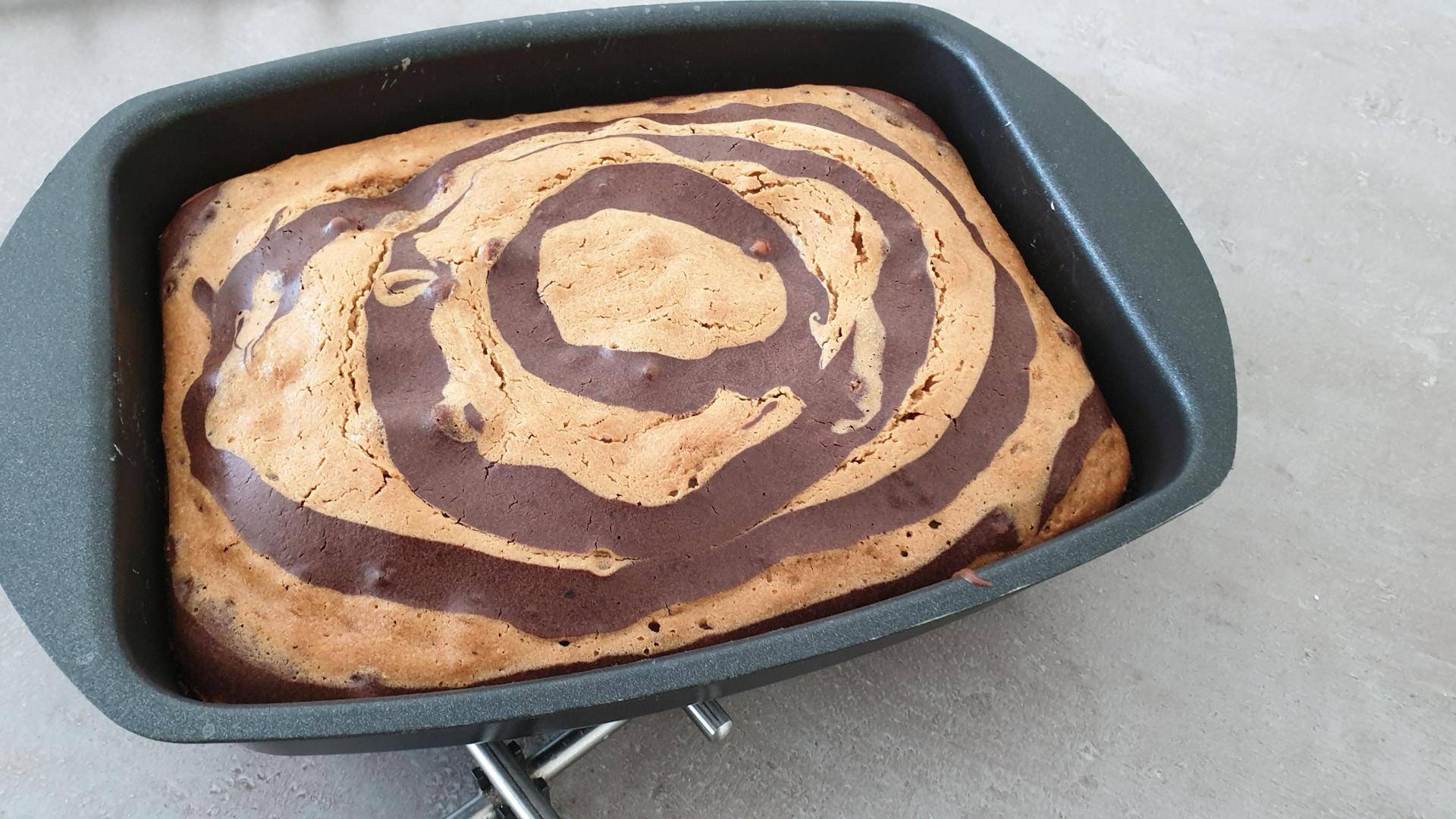 Marbré chocolat spéculoos - Recette Cake Factory | Tefal