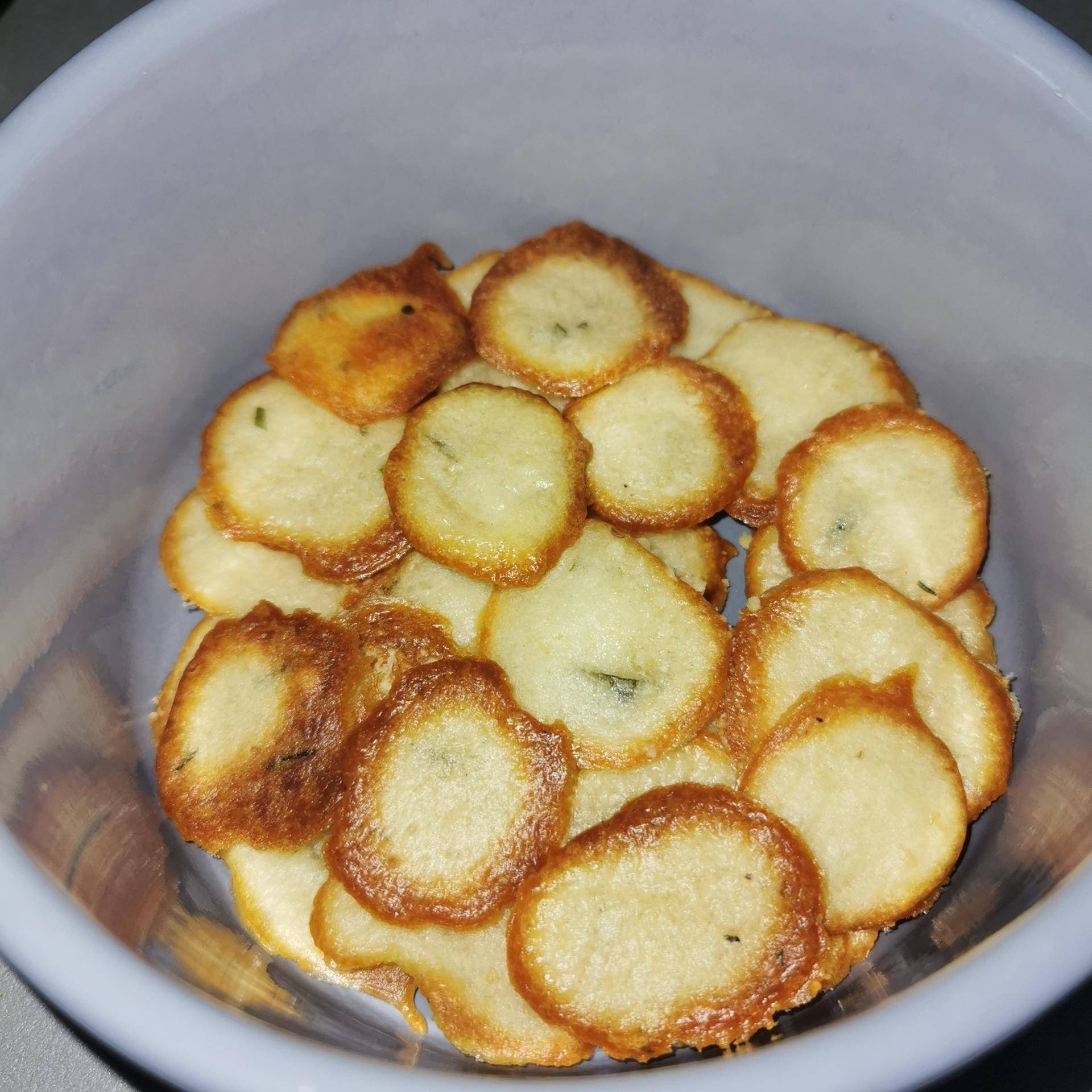 Tuiles au parmesan et estragon - Recette Cake Factory | Tefal