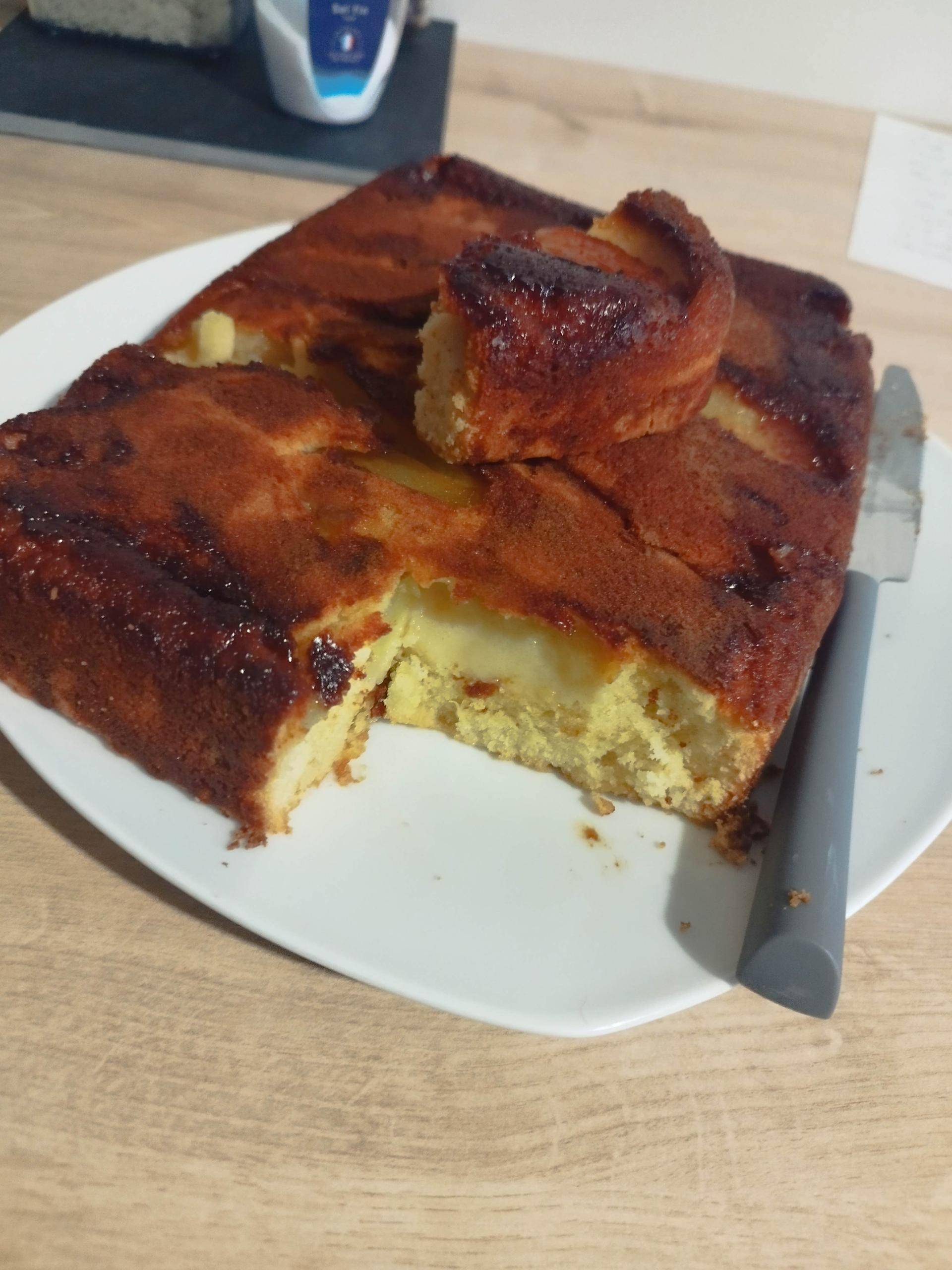 Gâteau poire caramel - Recette Cake Factory | Tefal